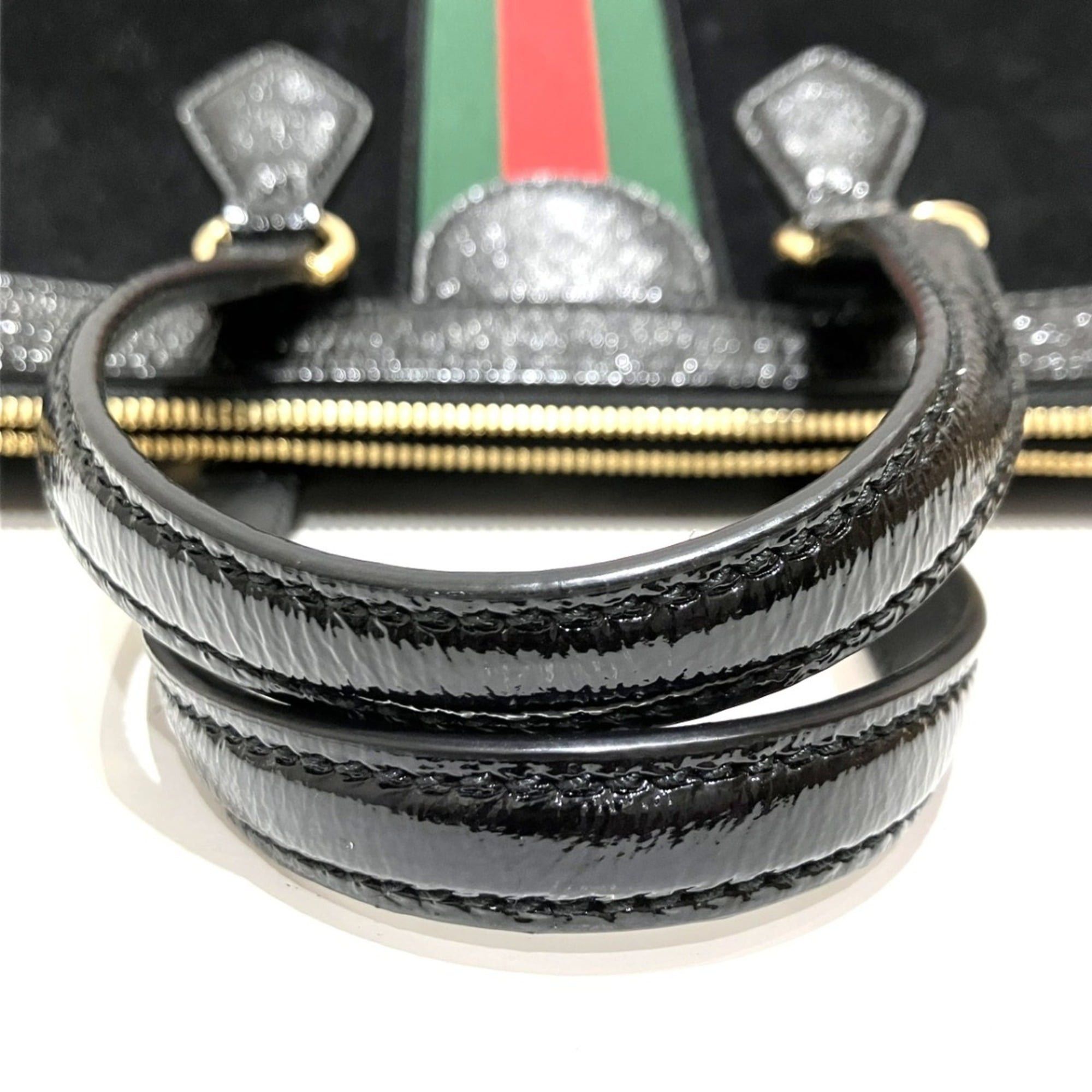 Gucci Gucci Ophidia handbag, Sherry line, suede leather, 524537 Size ONE SIZE - 7 Thumbnail