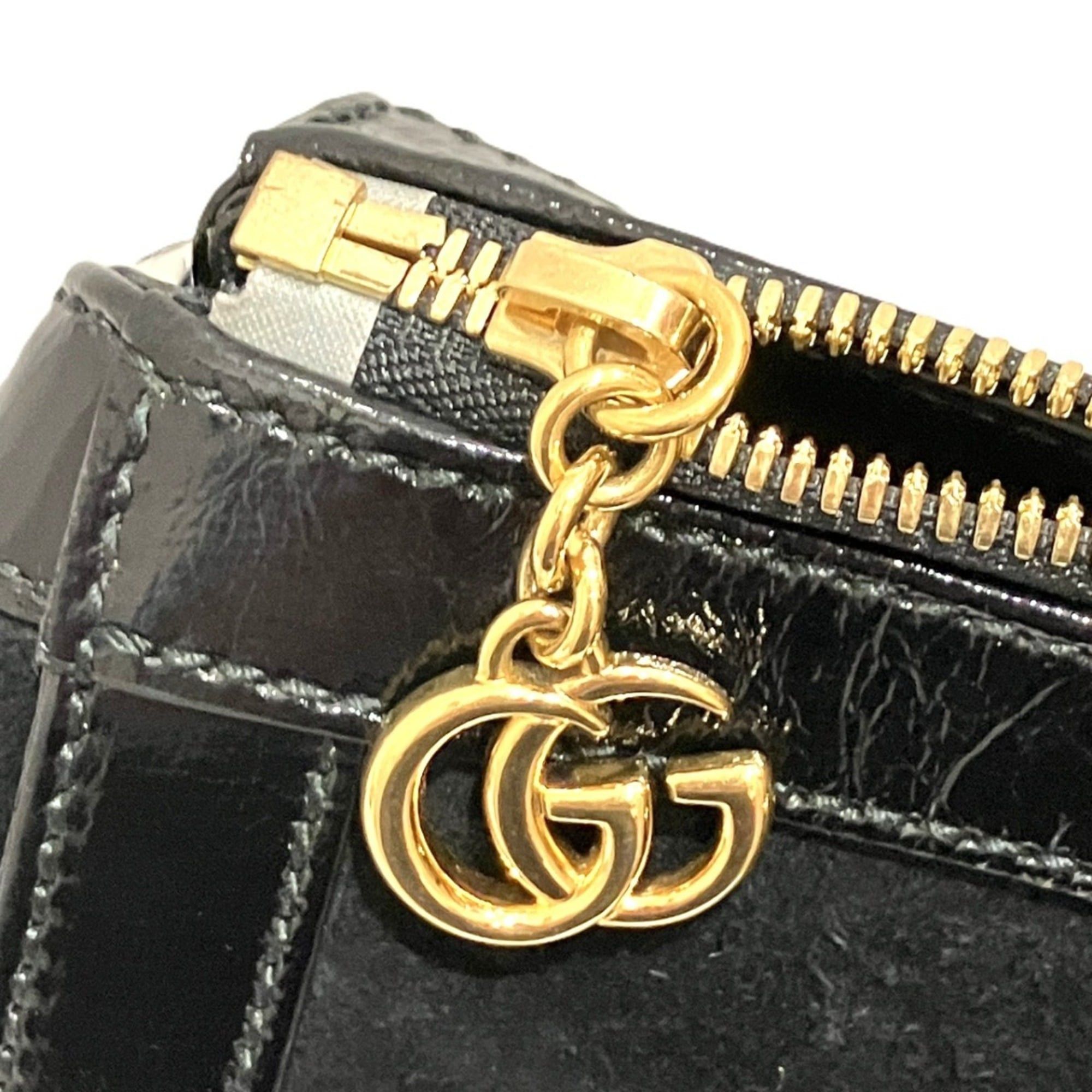 Gucci Gucci Ophidia handbag, Sherry line, suede leather, 524537 Size ONE SIZE - 8 Thumbnail