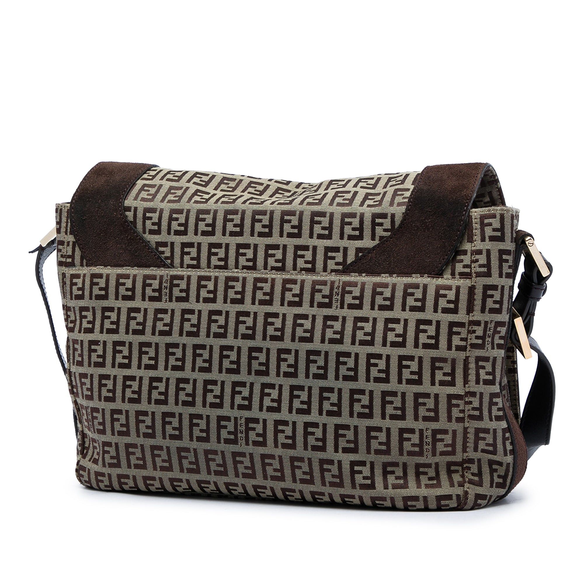 Fendi Zucchino Canvas Messenger Bag Size ONE SIZE - 2 Thumbnail
