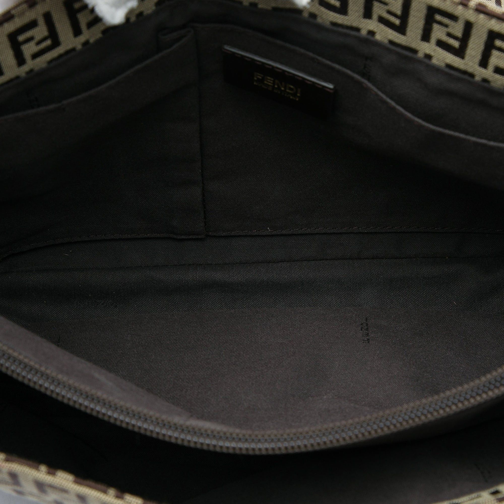 Fendi Zucchino Canvas Messenger Bag Size ONE SIZE - 4 Thumbnail