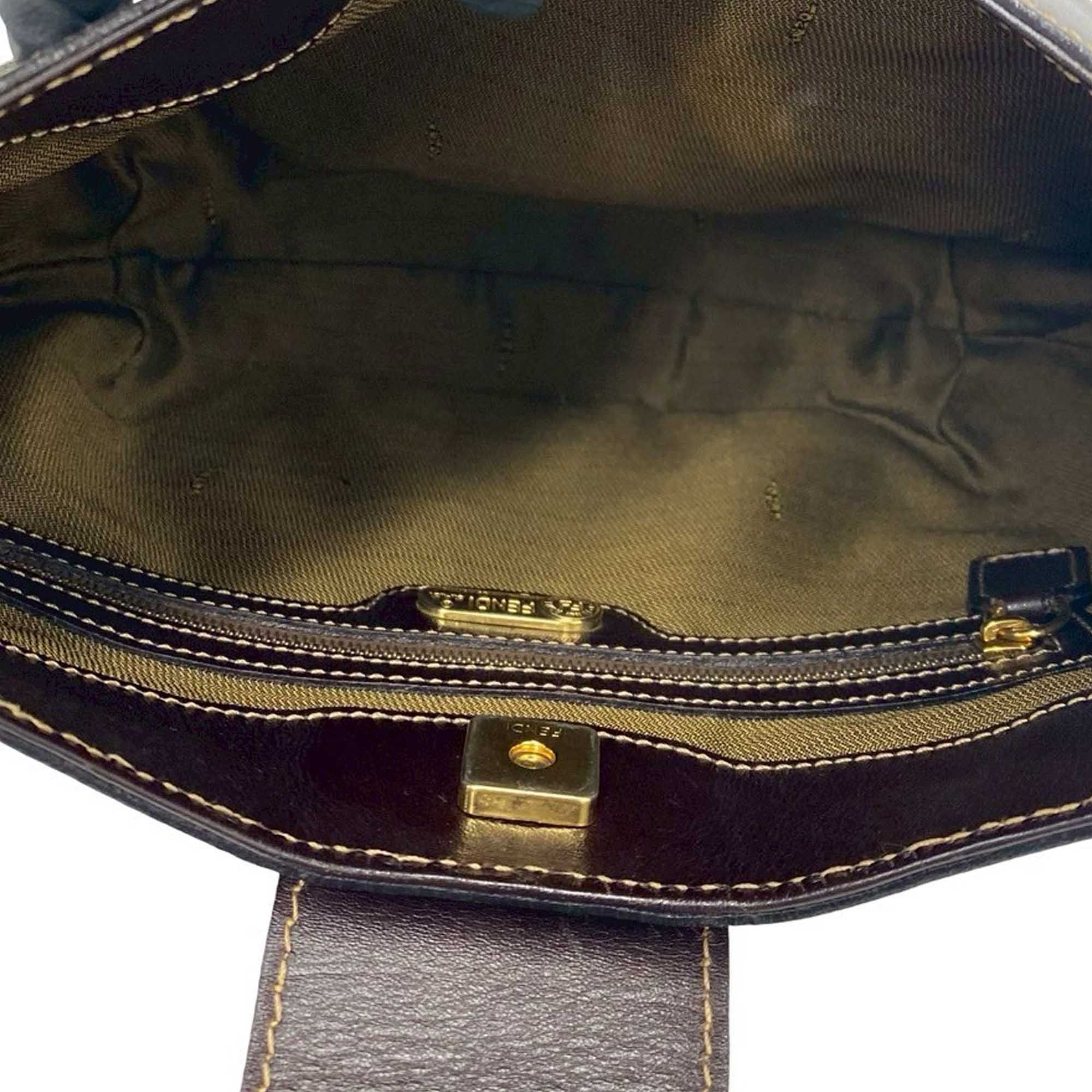 Fendi Zucca Canvas Shoulder Bag Size ONE SIZE - 4 Thumbnail