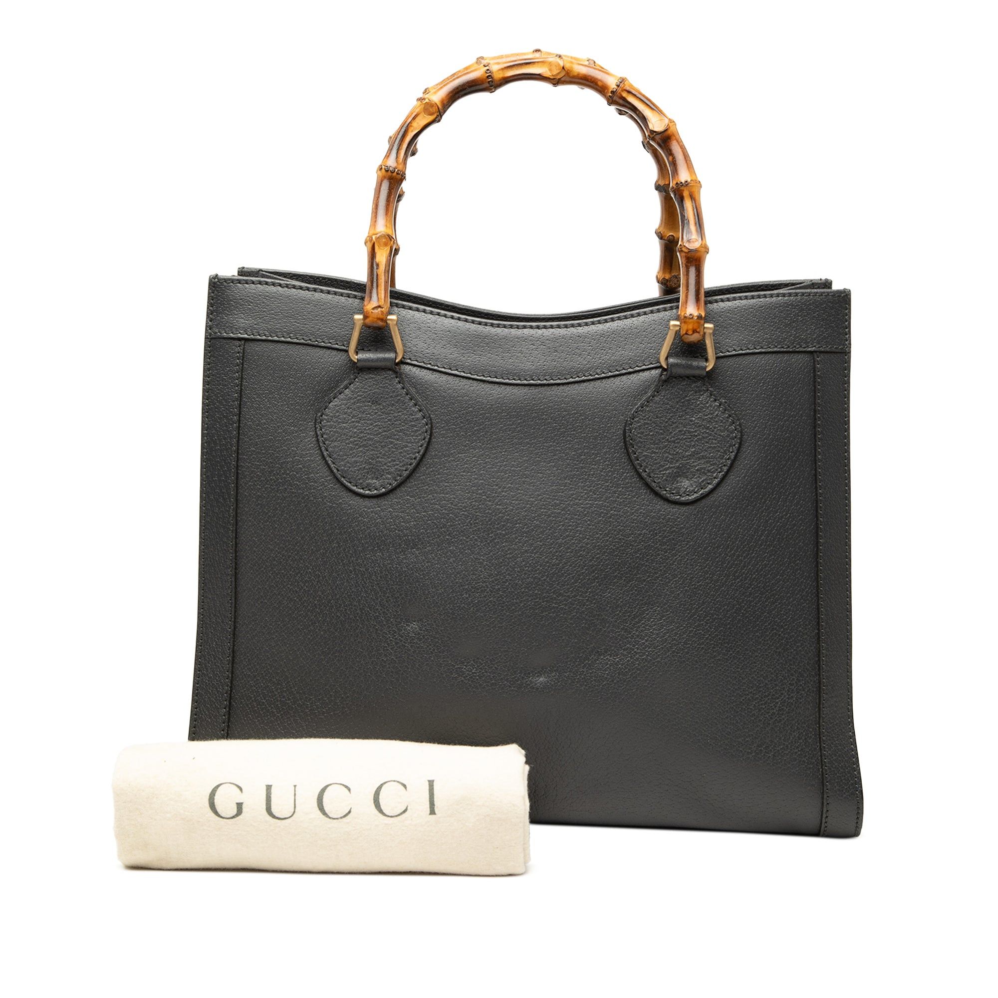 Gucci Leather Bamboo Diana Tote Size ONE SIZE - 7 Thumbnail