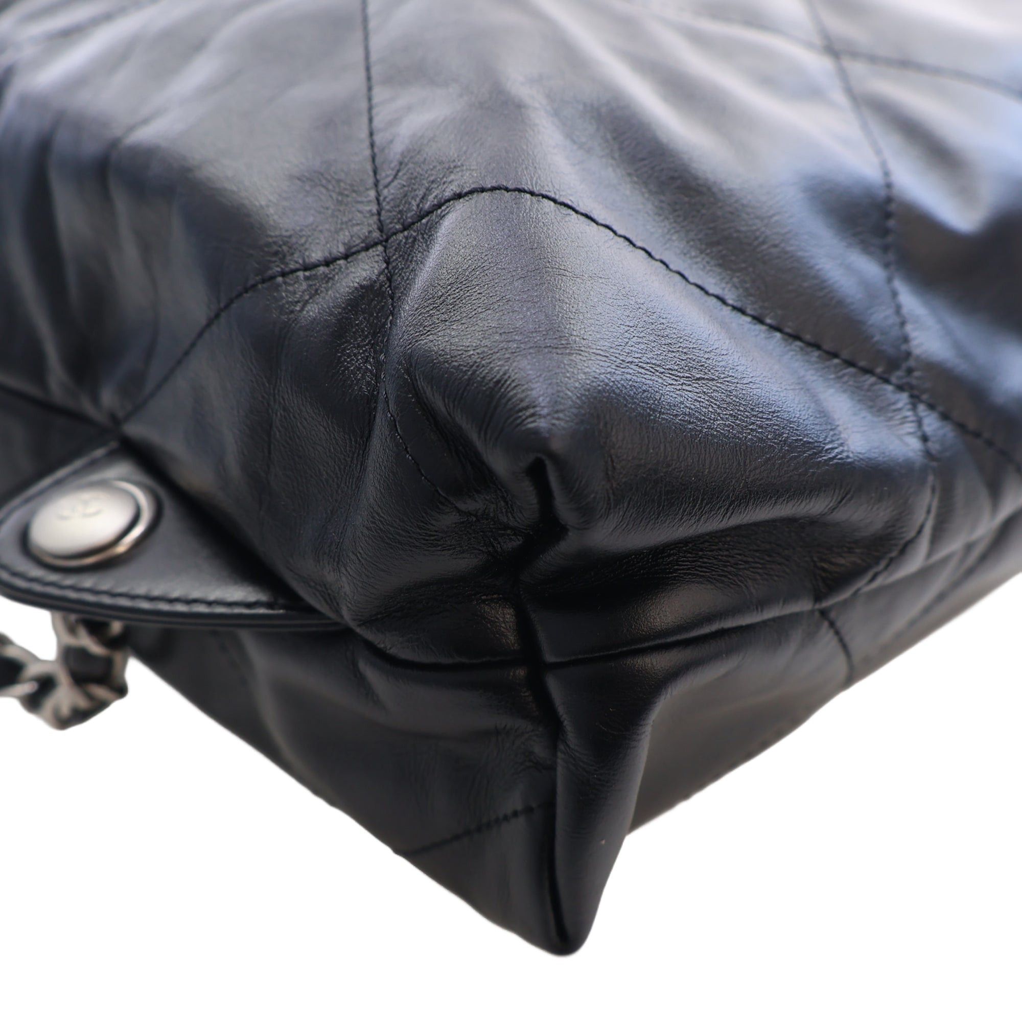 Chanel Quilted Shiny Calfskin 22 Backpack Size ONE SIZE - 13 Thumbnail
