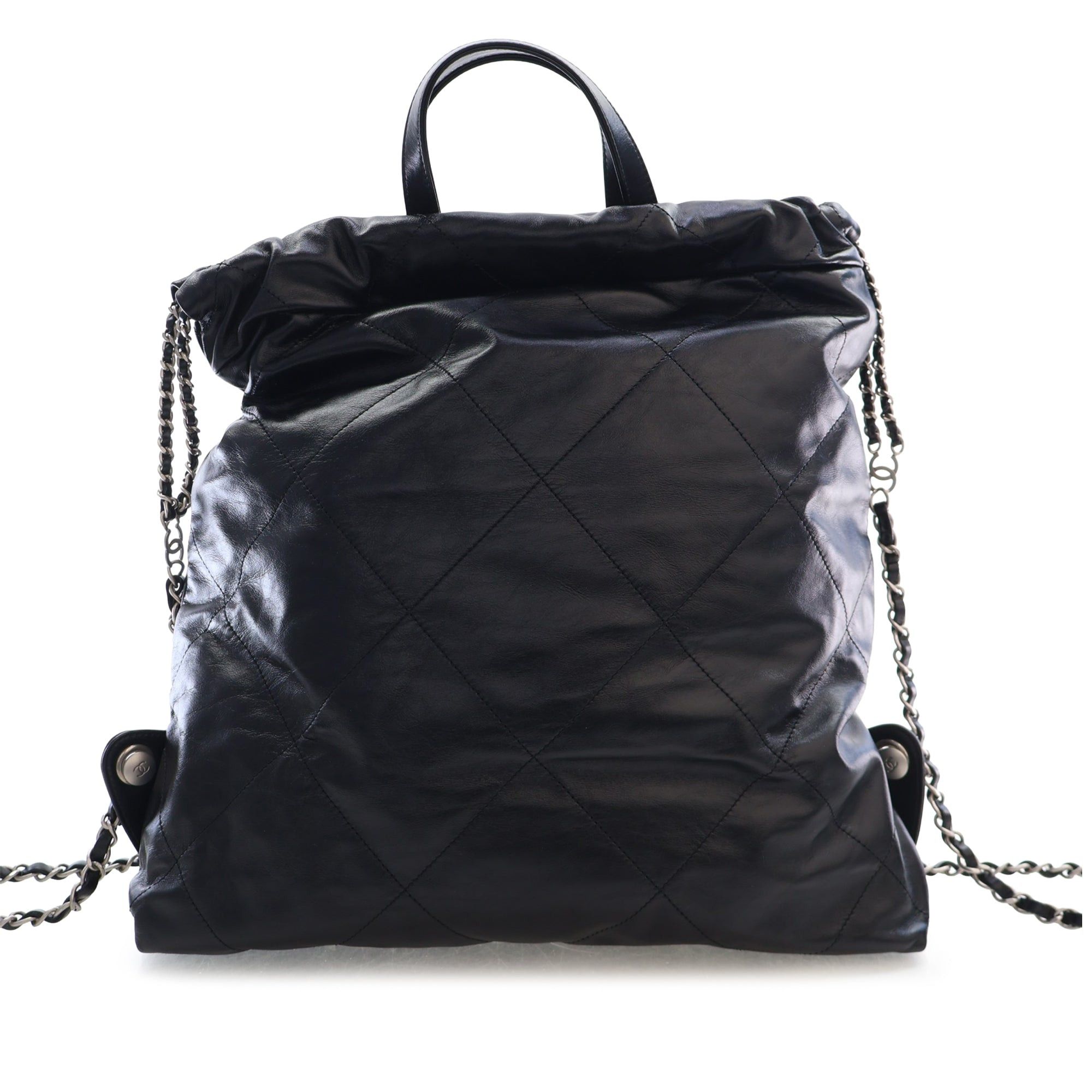 Chanel Quilted Shiny Calfskin 22 Backpack Size ONE SIZE - 2 Thumbnail
