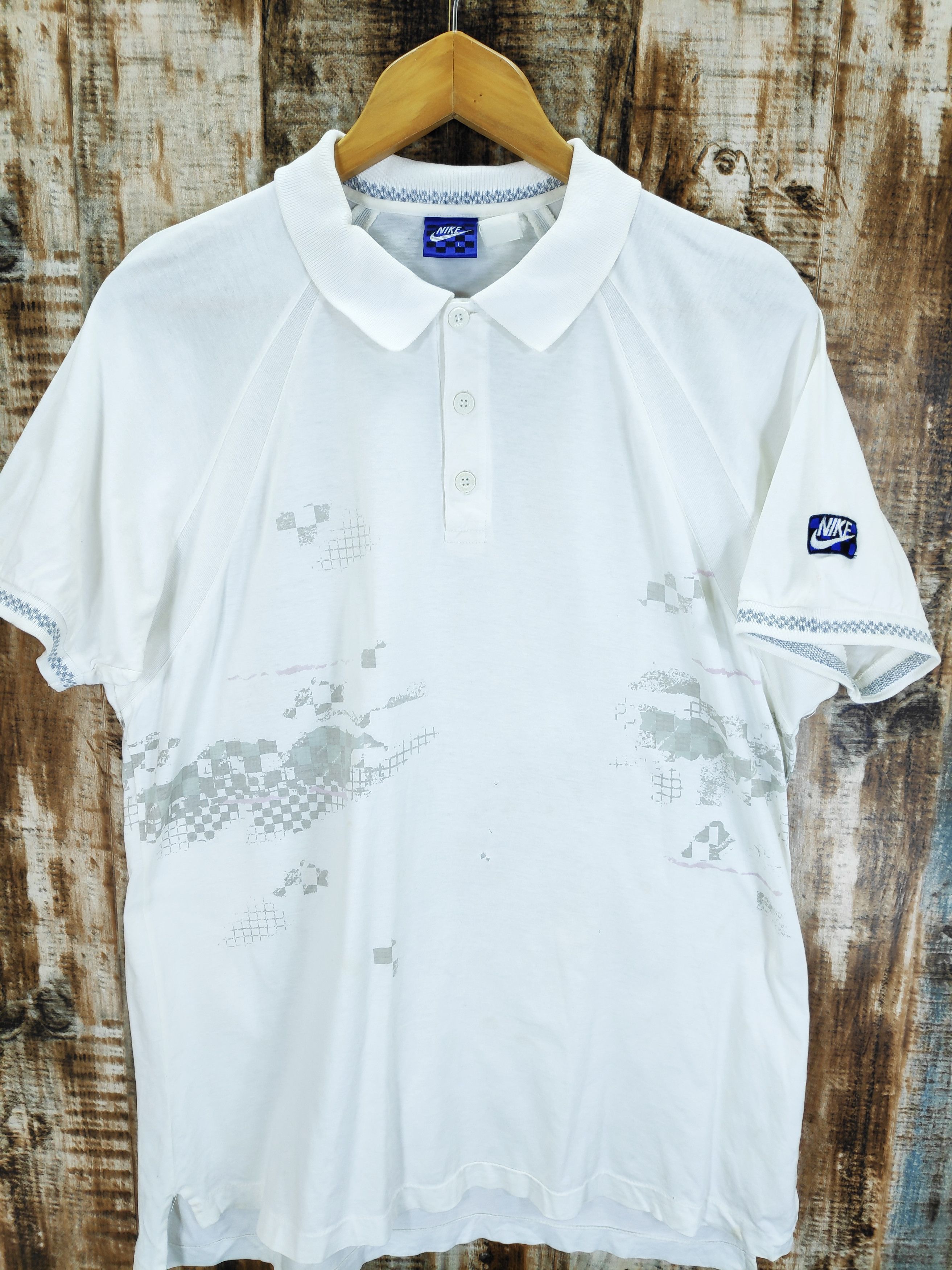 Vintage Mcenroe Shirt : Nike Rare 80s Nike John Mcenroe Tennis Legend Polo Shirt Vintage 90s