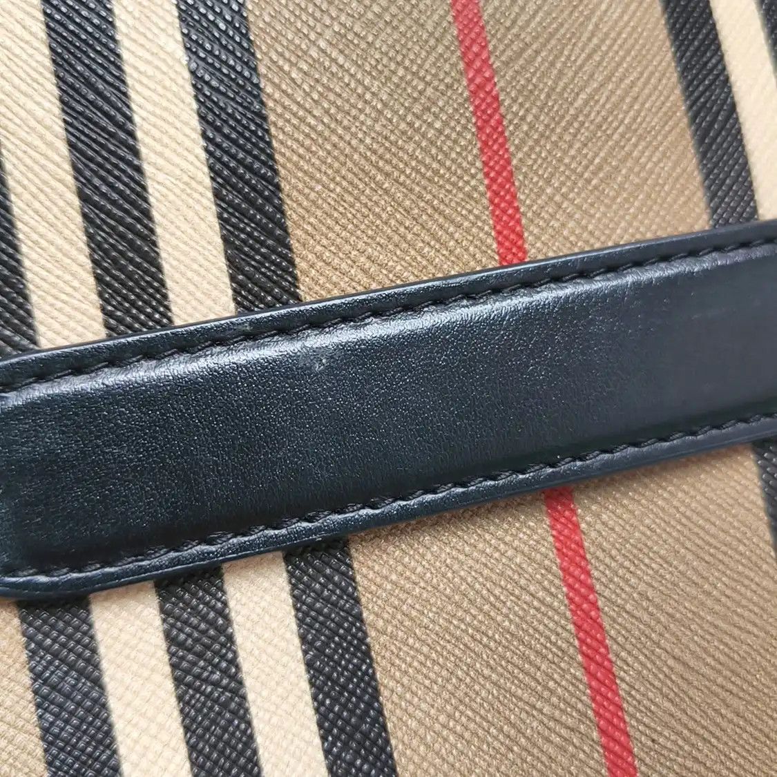 Burberry BURBERRY Louise brown coated canvas shoulder bag crossbody bag gold hardware det Size ONE SIZE - 10 Thumbnail