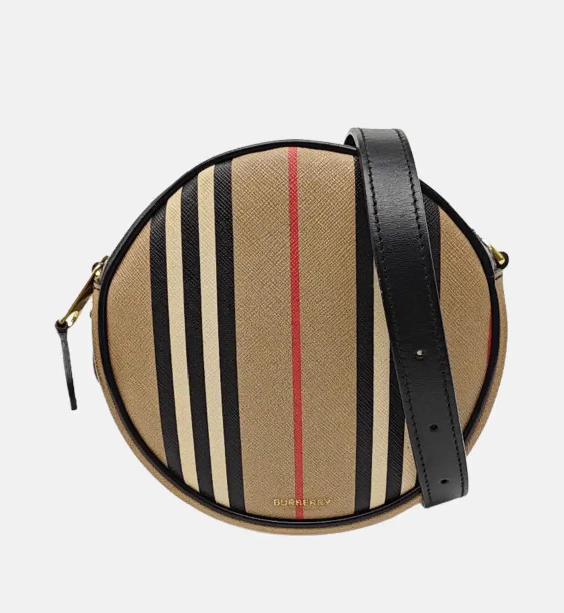 Burberry BURBERRY Louise brown coated canvas shoulder bag crossbody bag gold hardware det Size ONE SIZE - 8 Thumbnail