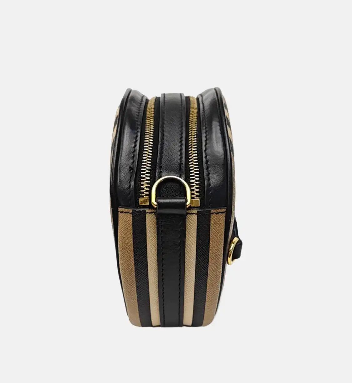 Burberry BURBERRY Louise brown coated canvas shoulder bag crossbody bag gold hardware det Size ONE SIZE - 3 Thumbnail