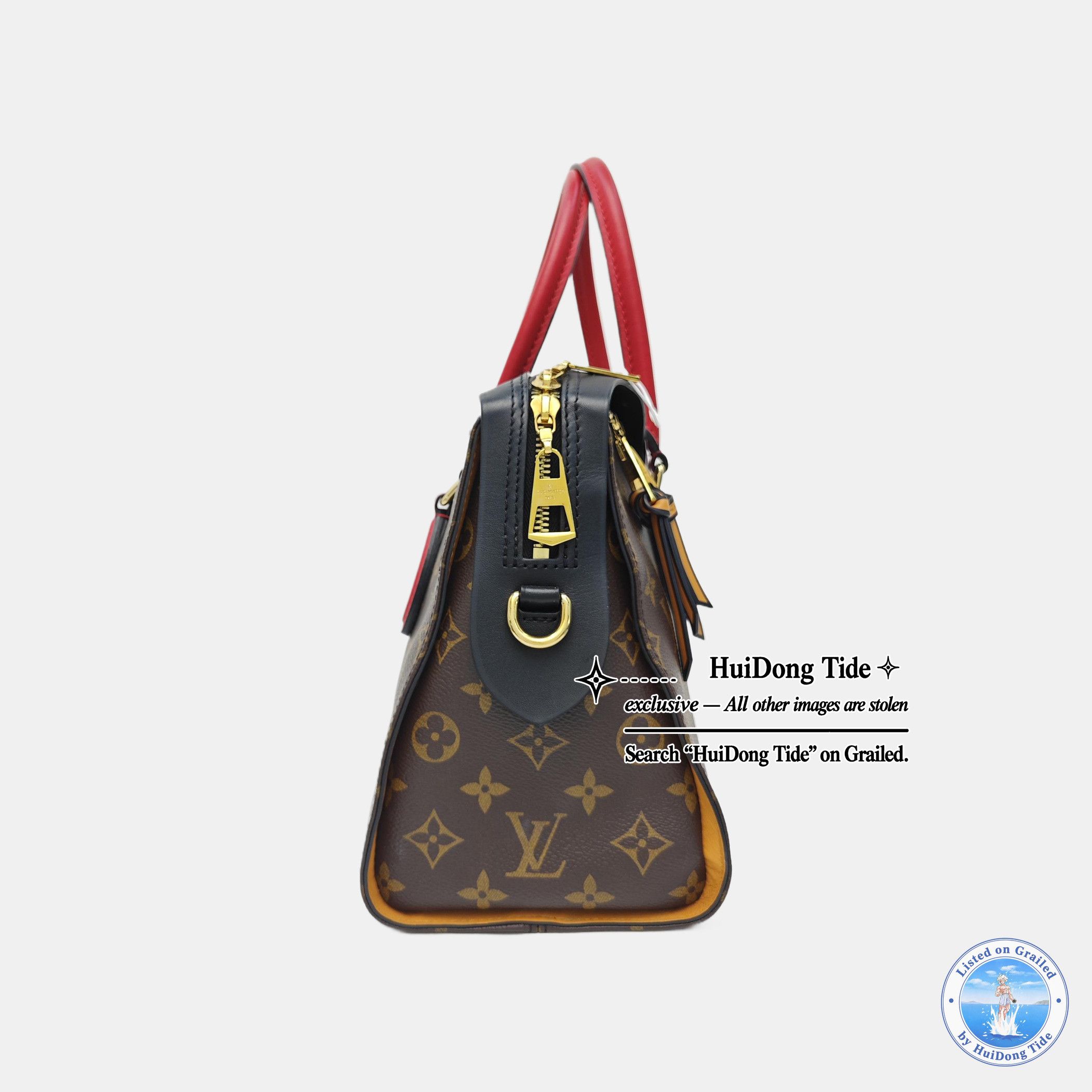 Louis Vuitton Louis Vuitton Tuileries Monogram Canvas Handbag One Size Size ONE SIZE - 3 Thumbnail