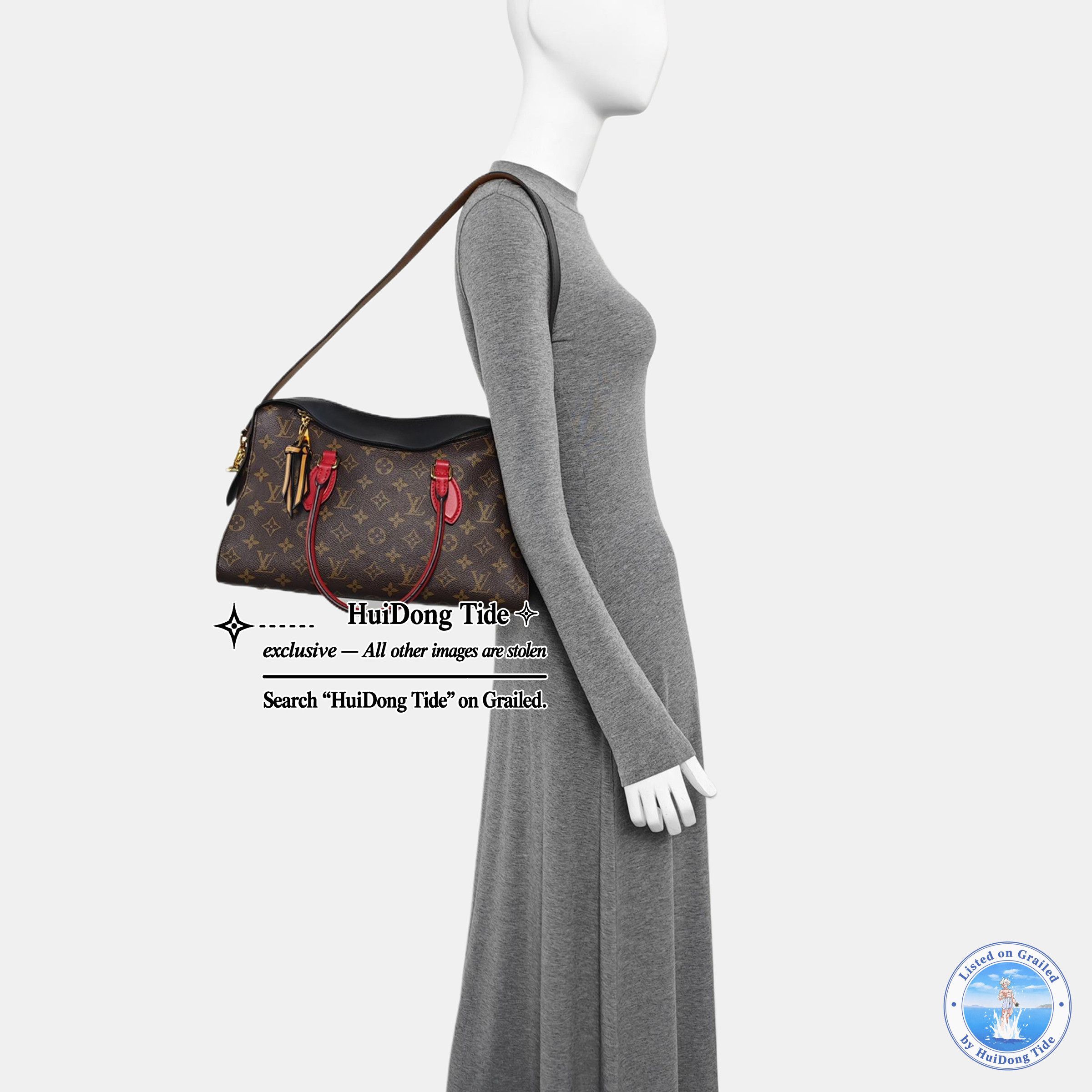 Louis Vuitton Louis Vuitton Tuileries Monogram Canvas Handbag One Size Size ONE SIZE - 2 Thumbnail