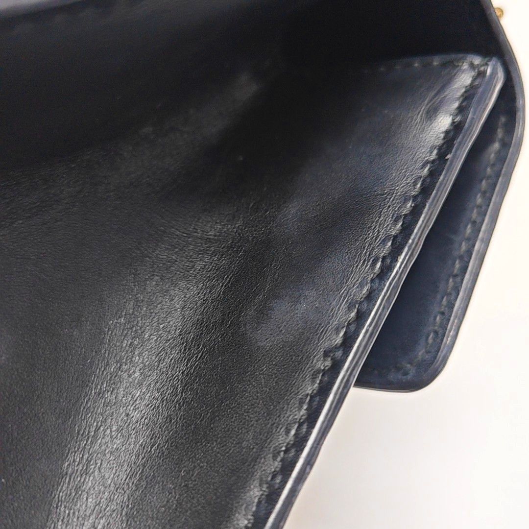 Gucci Gucci Padlock Black Leather Monogram Shoulder Bag One Size Size ONE SIZE - 14 Thumbnail