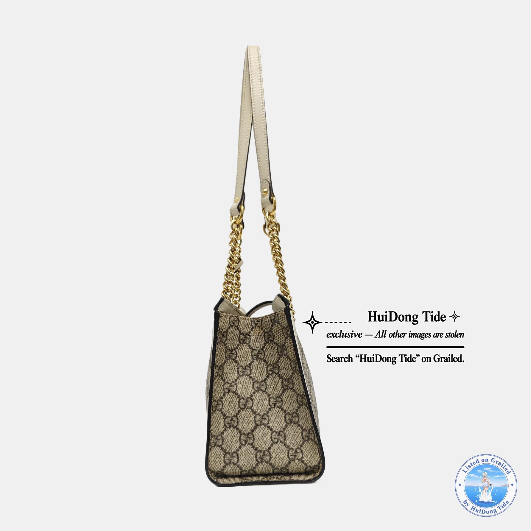 Gucci Gucci Padlock Monogram Shoulder Bag Size ONE SIZE - 3 Thumbnail