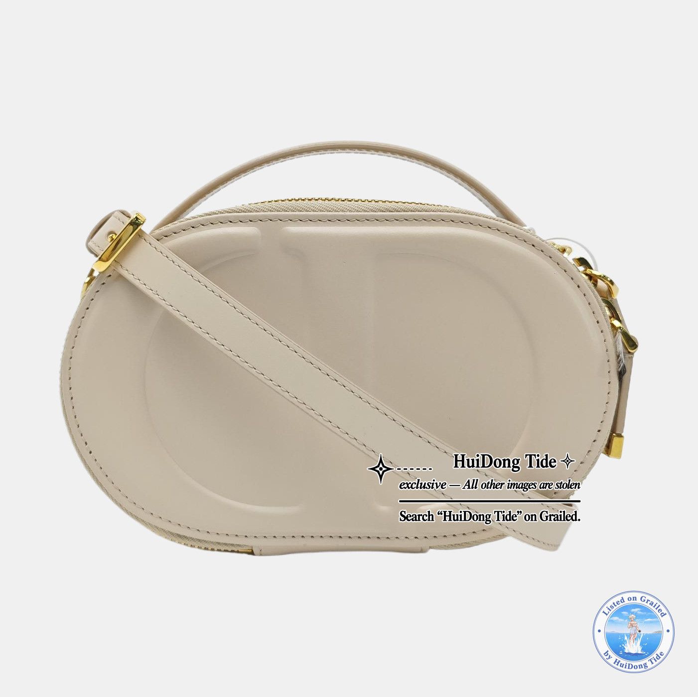 Dior Dior CD Signature Embossed Leather Shoulder Bag Size ONE SIZE - 7 Thumbnail