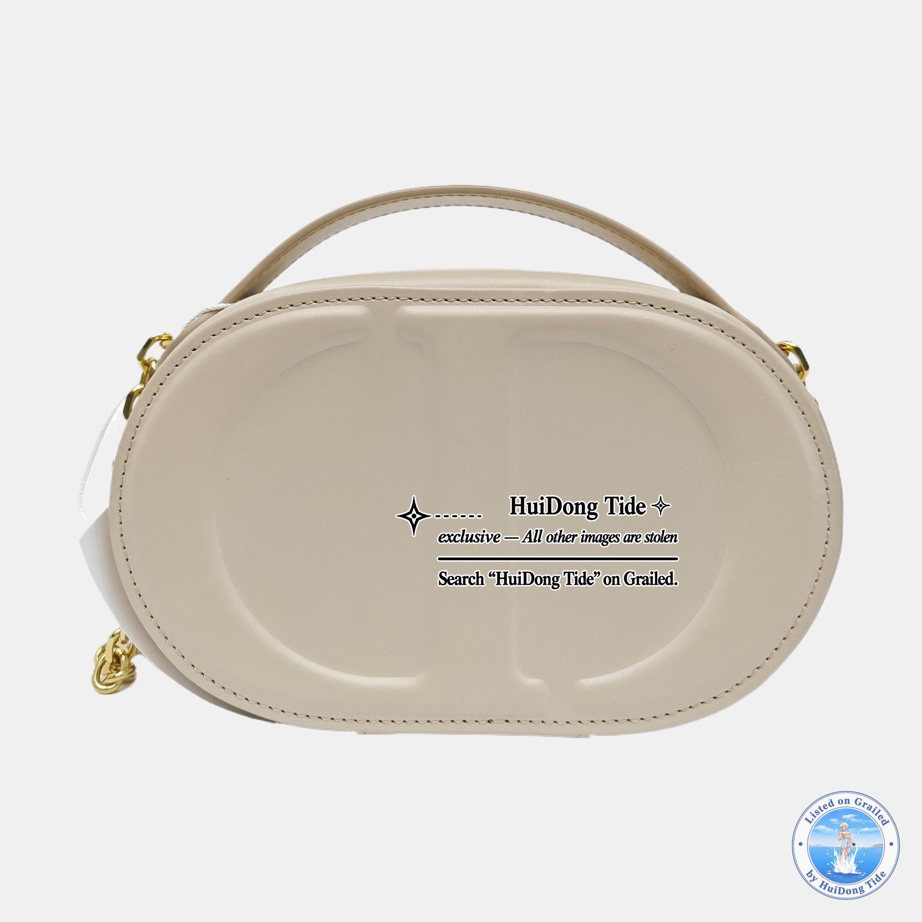 Dior Dior CD Signature Embossed Leather Shoulder Bag Size ONE SIZE - 4 Thumbnail