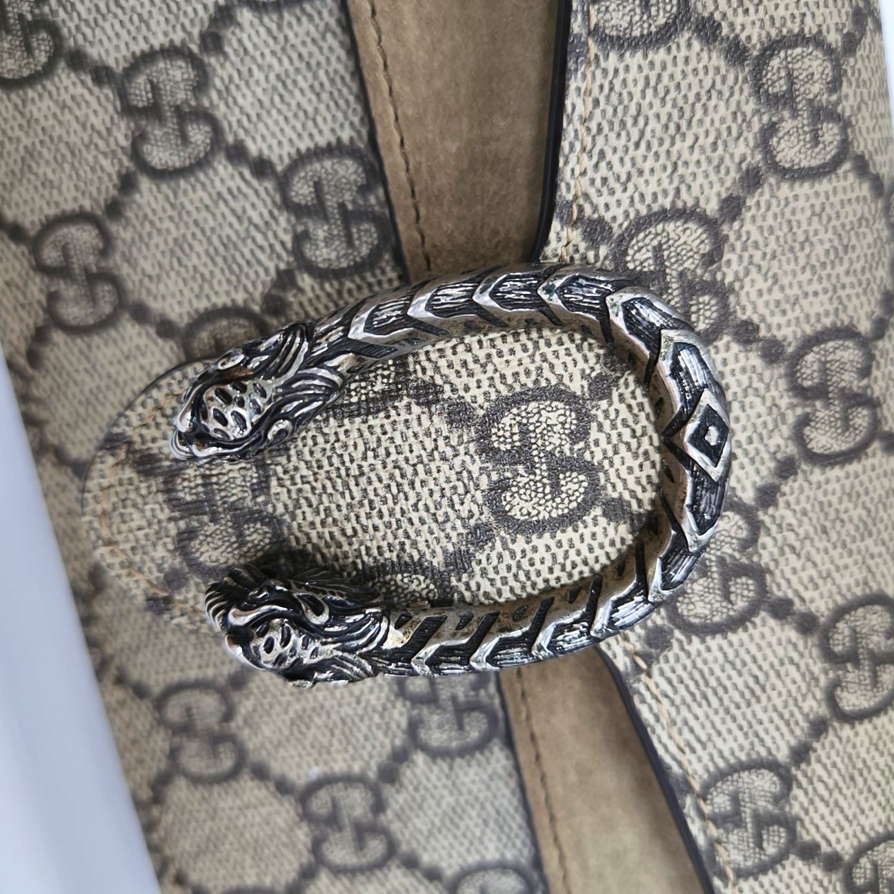 Gucci Gucci Dionysus Super Mini GG Supreme Bag Size OS Size ONE SIZE - 9 Thumbnail