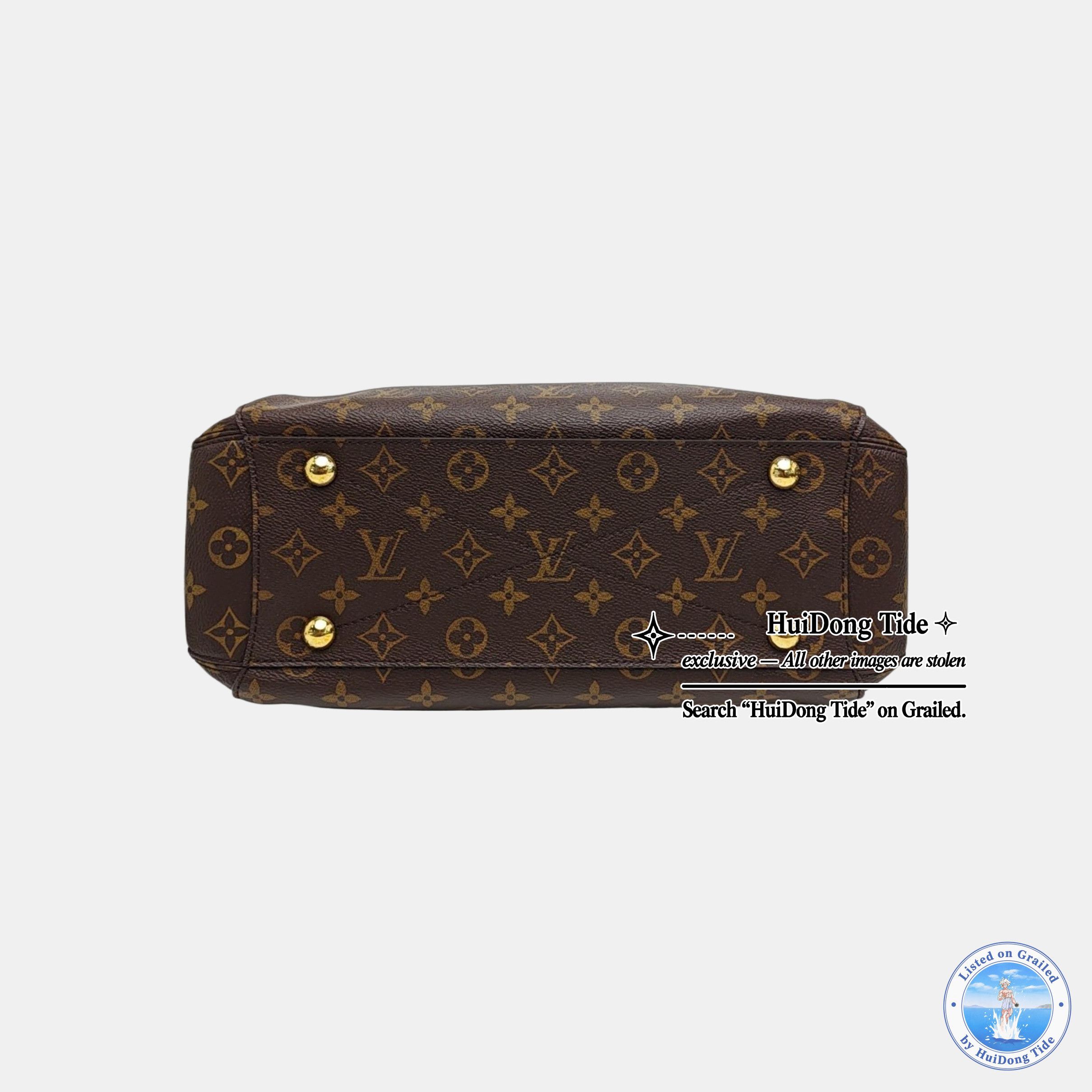 Louis Vuitton Louis Vuitton Monogram Montaigne Bag Brown Size ONE SIZE - 6 Thumbnail