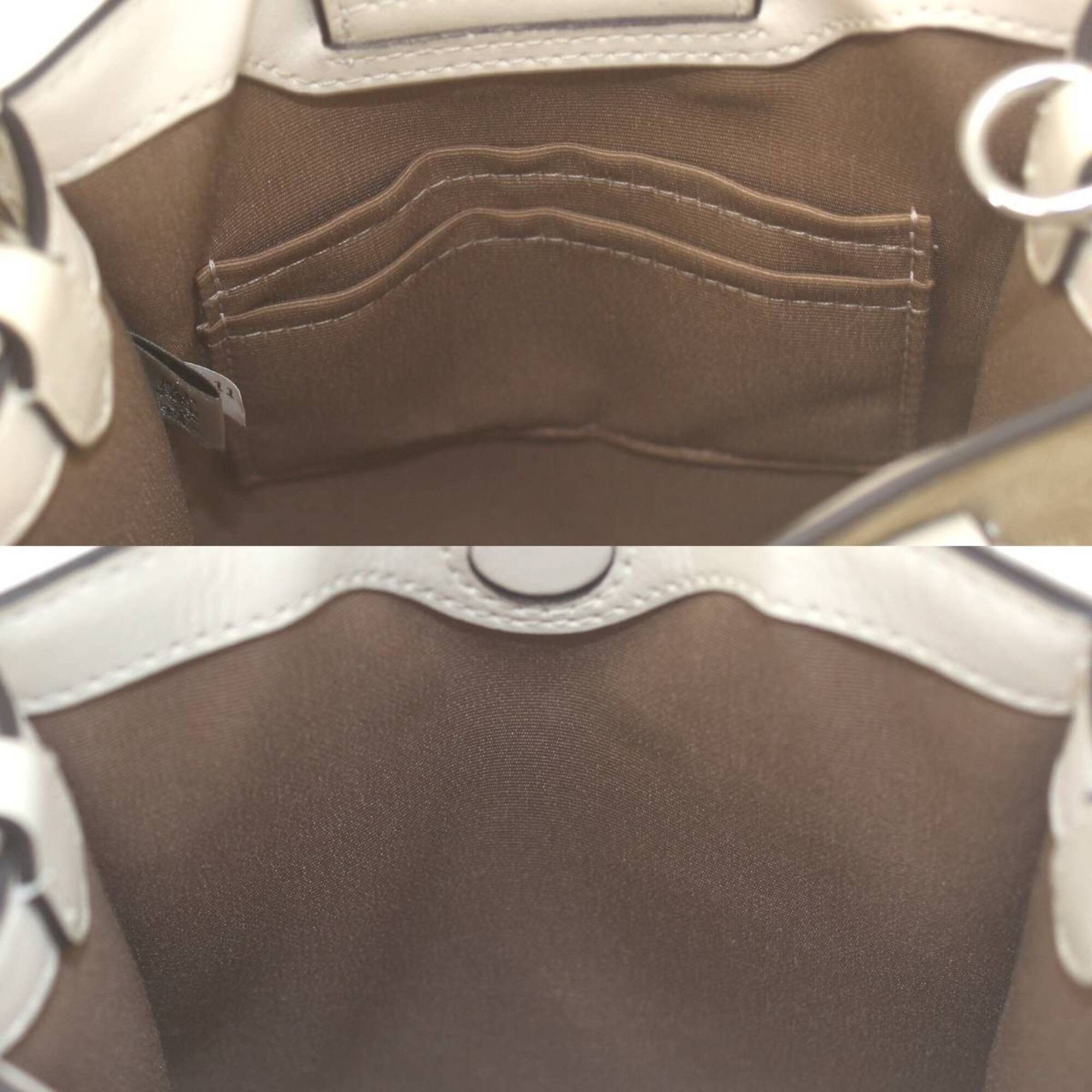 Coach COACH North-South Mini Tote Handbag/Shoulder Bag, Signature Canvas, Beige, CJ494 Size ONE SIZE - 8 Thumbnail