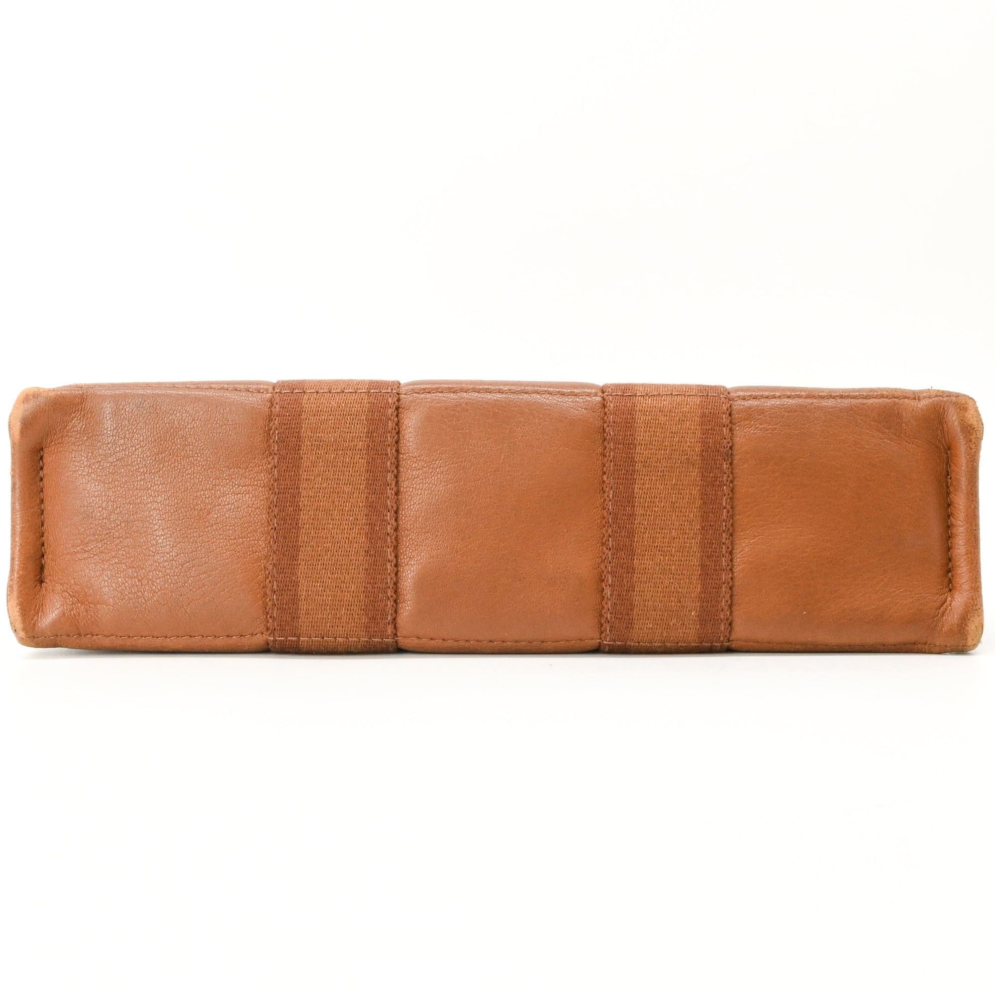 Hermes HERMES Fourre-Tout PM Handbag Tote, Half Leather Canvas Brown Size ONE SIZE - 5 Thumbnail