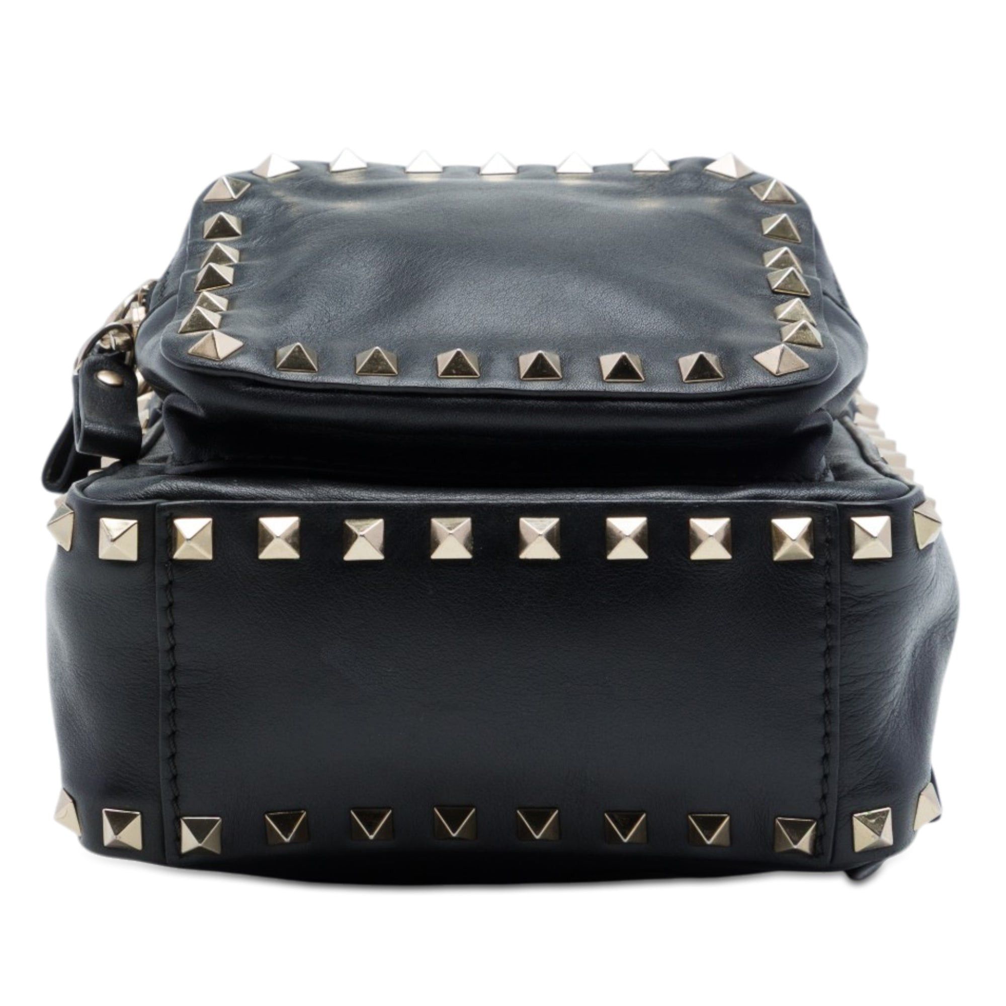 Valentino Leather Rockstud Backpack Size ONE SIZE - 3 Thumbnail