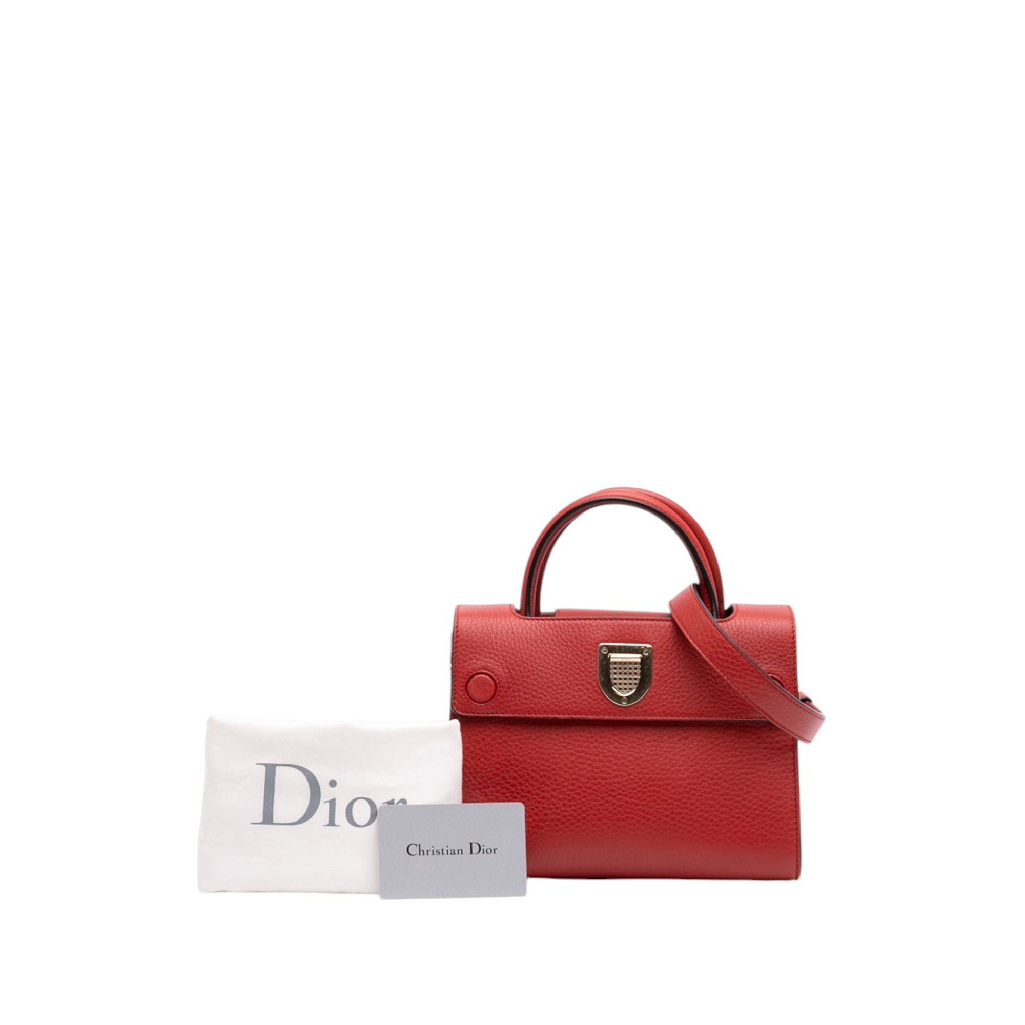Dior Grained Calfskin Diorever Satchel Size ONE SIZE - 7 Thumbnail