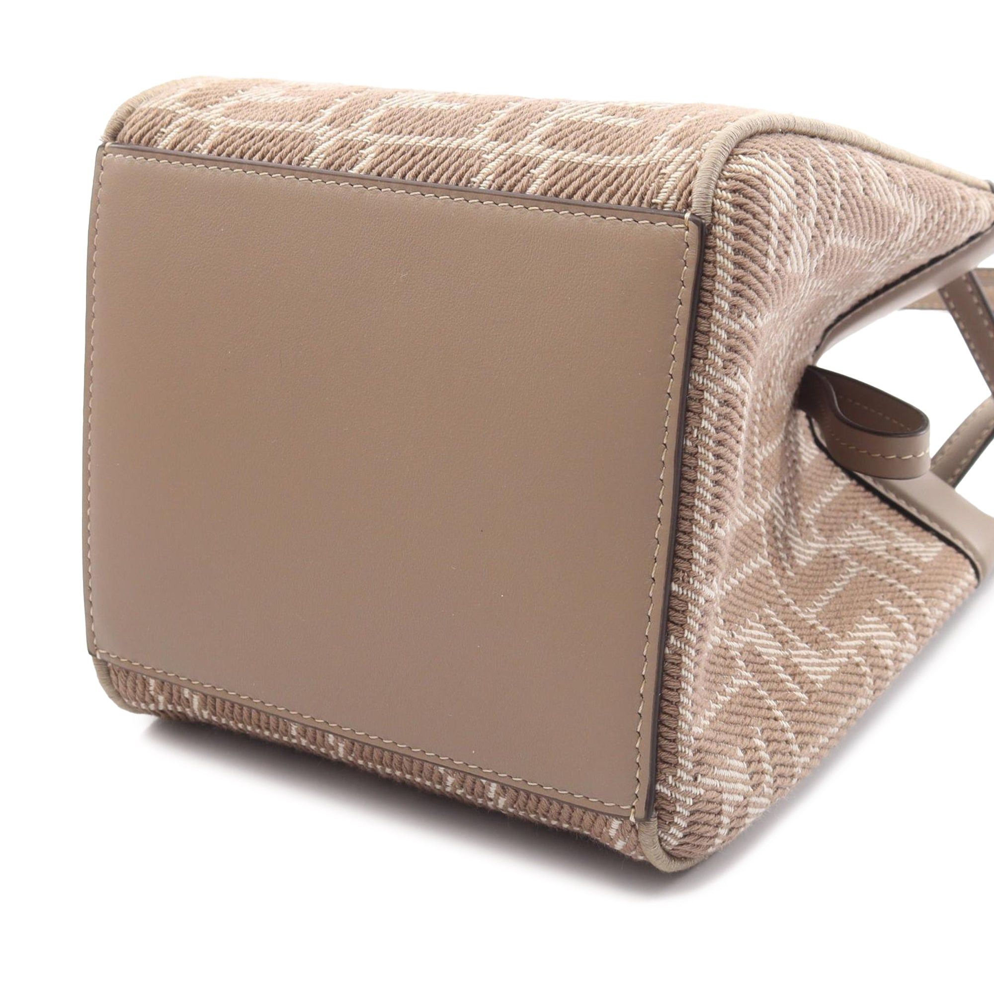 Fendi Zucca Canvas Origami Shoulder Bag Size ONE SIZE - 3 Thumbnail