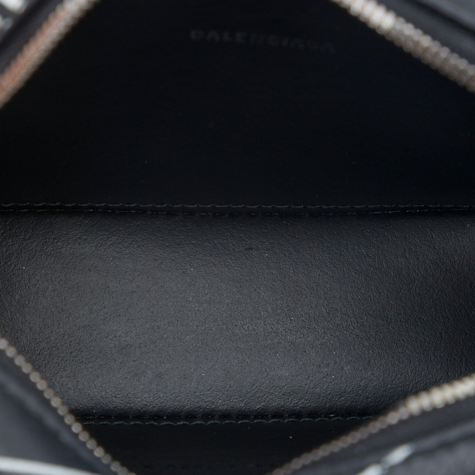 Balenciaga Logo Print Everyday Camera Bag XS Size ONE SIZE - 4 Thumbnail