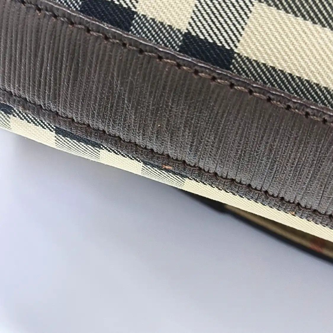 Burberry BURBERRY khaki canvas war horse plaid embossed backpack gold hardware Size ONE SIZE - 13 Thumbnail