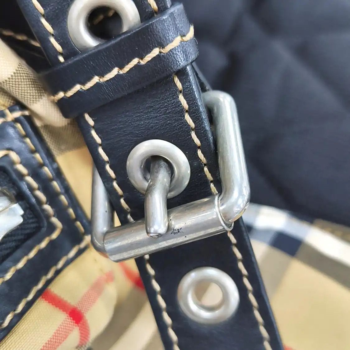 Burberry BURBERRY The Rucksack Medium khaki nylon backpack silver hardware Size ONE SIZE - 14 Thumbnail