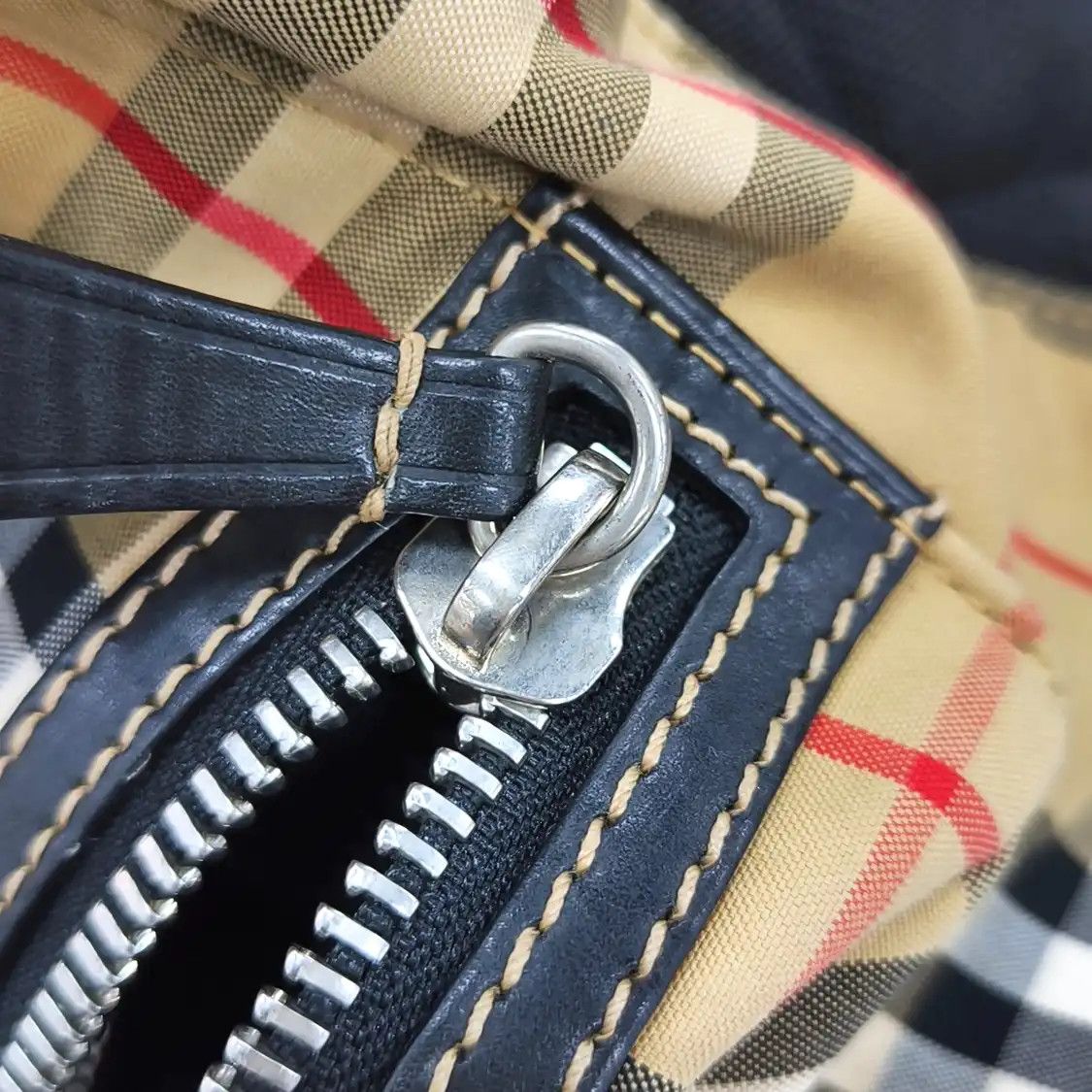 Burberry BURBERRY The Rucksack Medium khaki nylon backpack silver hardware Size ONE SIZE - 13 Thumbnail