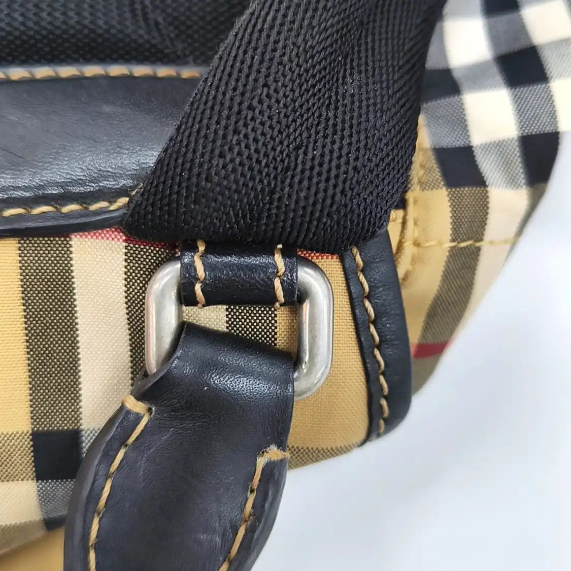 Burberry BURBERRY The Rucksack Medium khaki nylon backpack silver hardware Size ONE SIZE - 12 Thumbnail