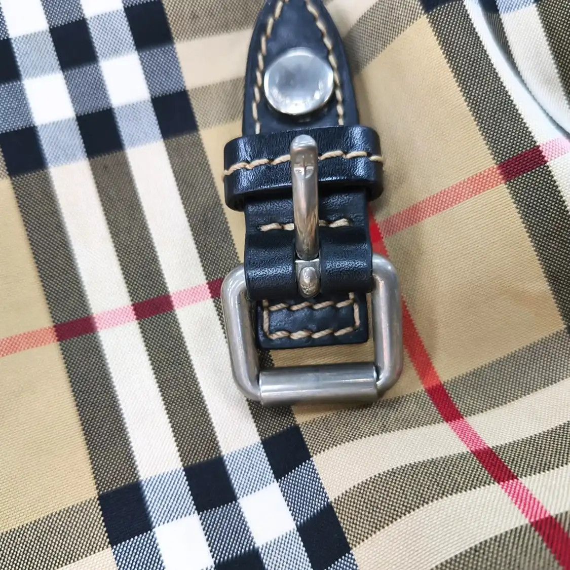 Burberry BURBERRY The Rucksack Medium khaki nylon backpack silver hardware Size ONE SIZE - 8 Thumbnail