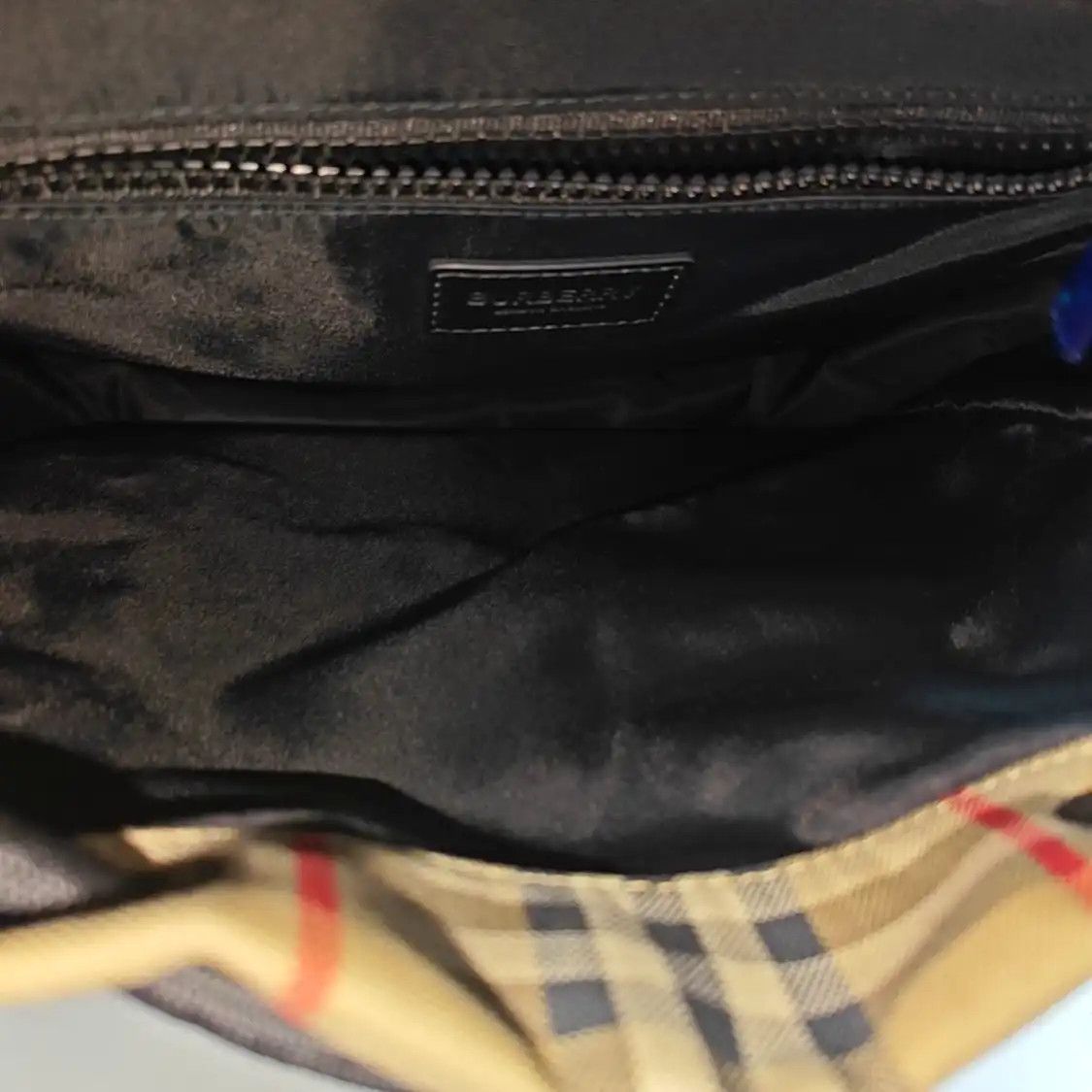 Burberry BURBERRY multi-color fabric applique backpack black hardware Size ONE SIZE - 7 Thumbnail
