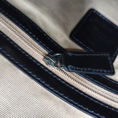 Burberry BURBERRY khaki coated canvas handbag ruthenium hardware Size ONE SIZE - 17 Thumbnail