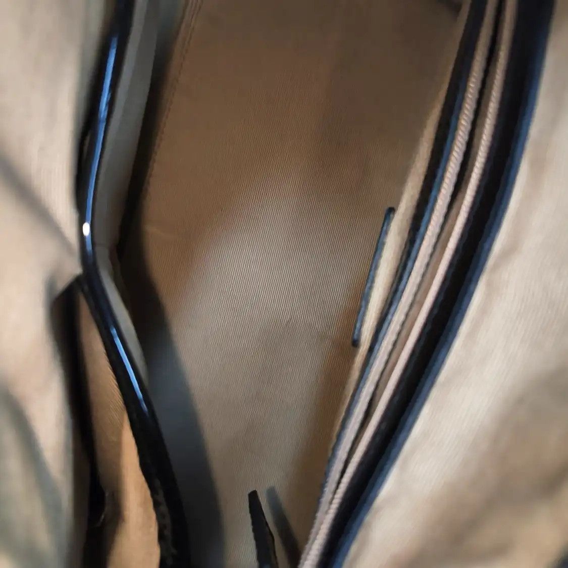 Burberry BURBERRY khaki coated canvas handbag ruthenium hardware Size ONE SIZE - 7 Thumbnail