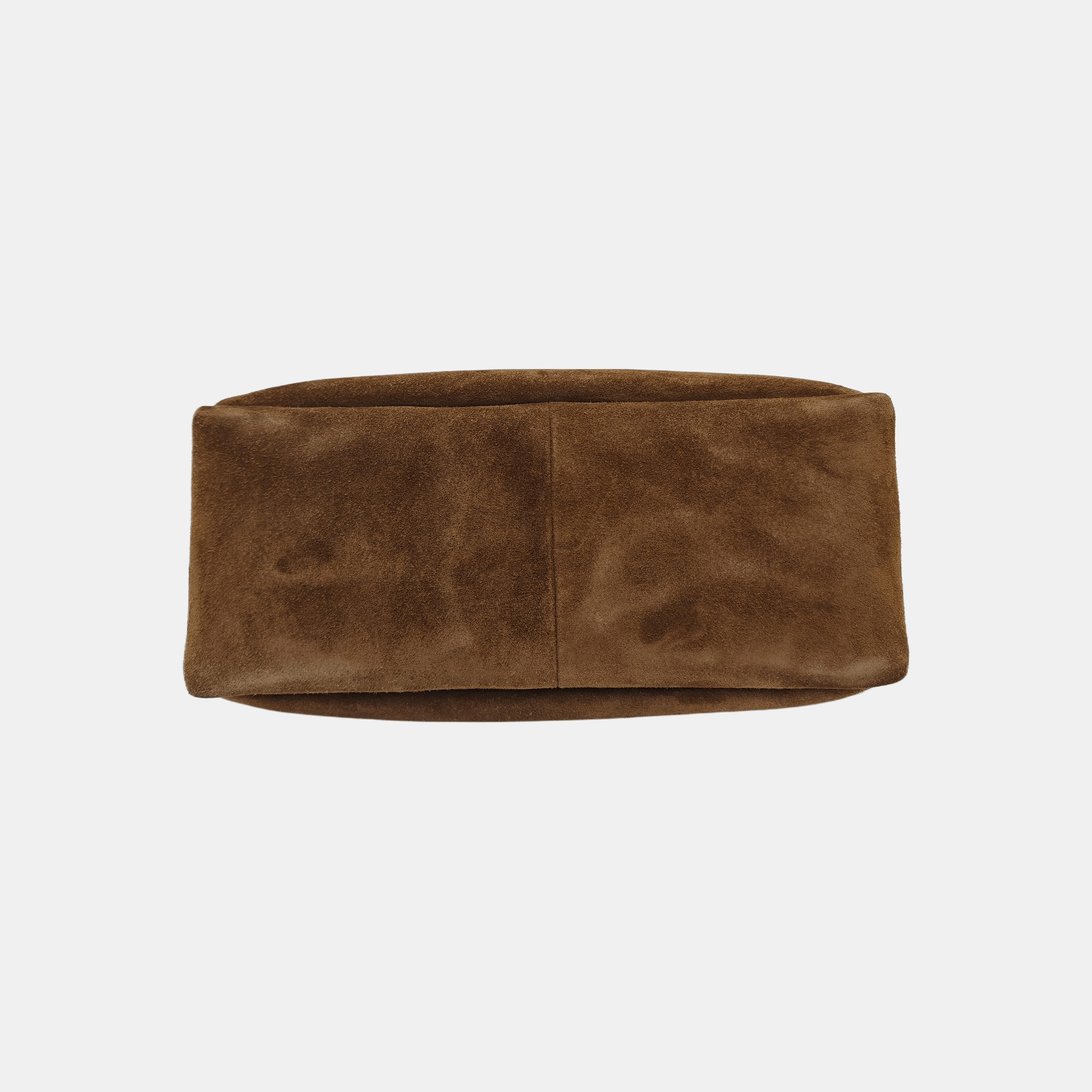 Prada Prada Suede Logo Handle Bag Brown Size ONE SIZE - 5 Thumbnail