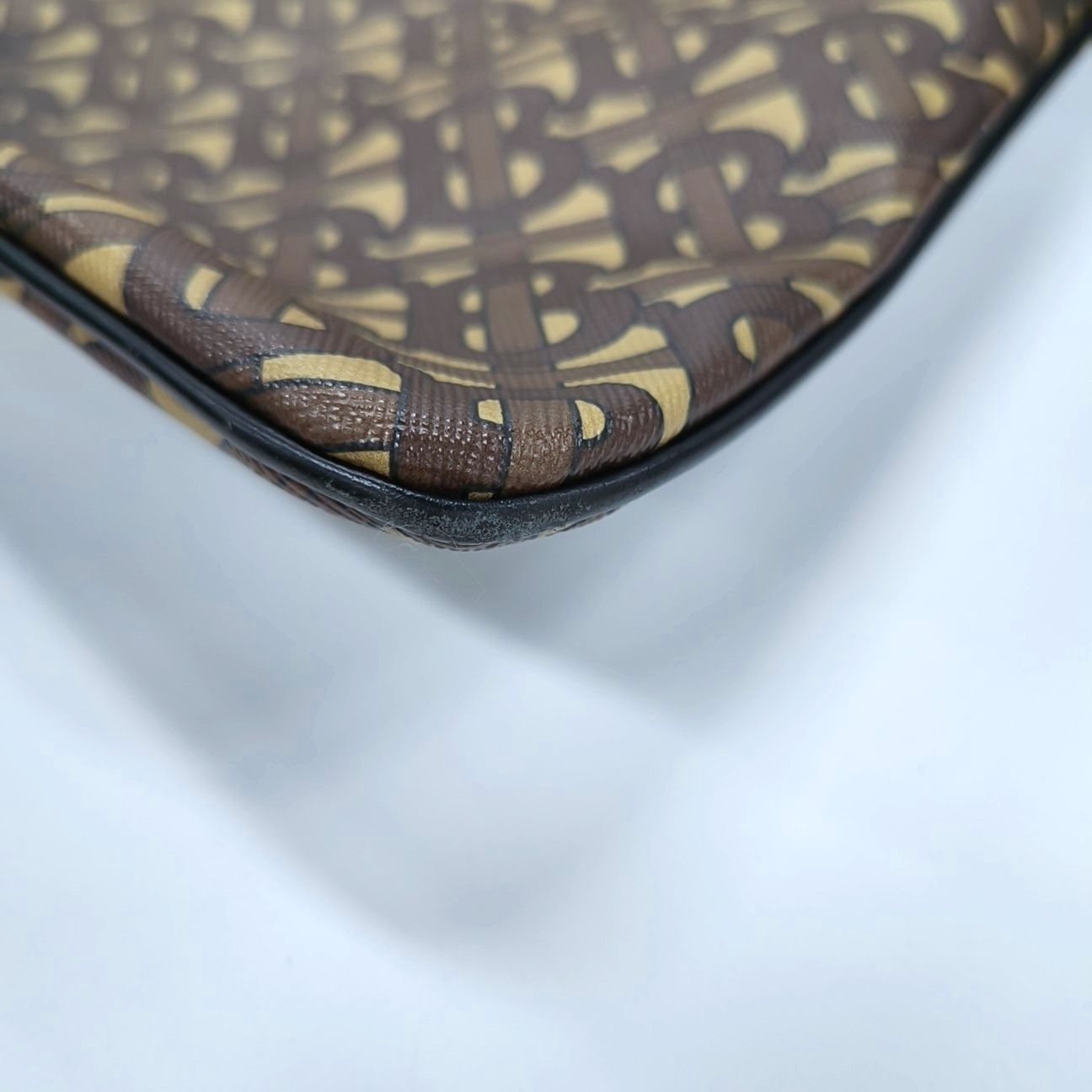Burberry Burberry Monogram Coated Canvas Crossbody Bag ONE SIZE Size ONE SIZE - 8 Thumbnail
