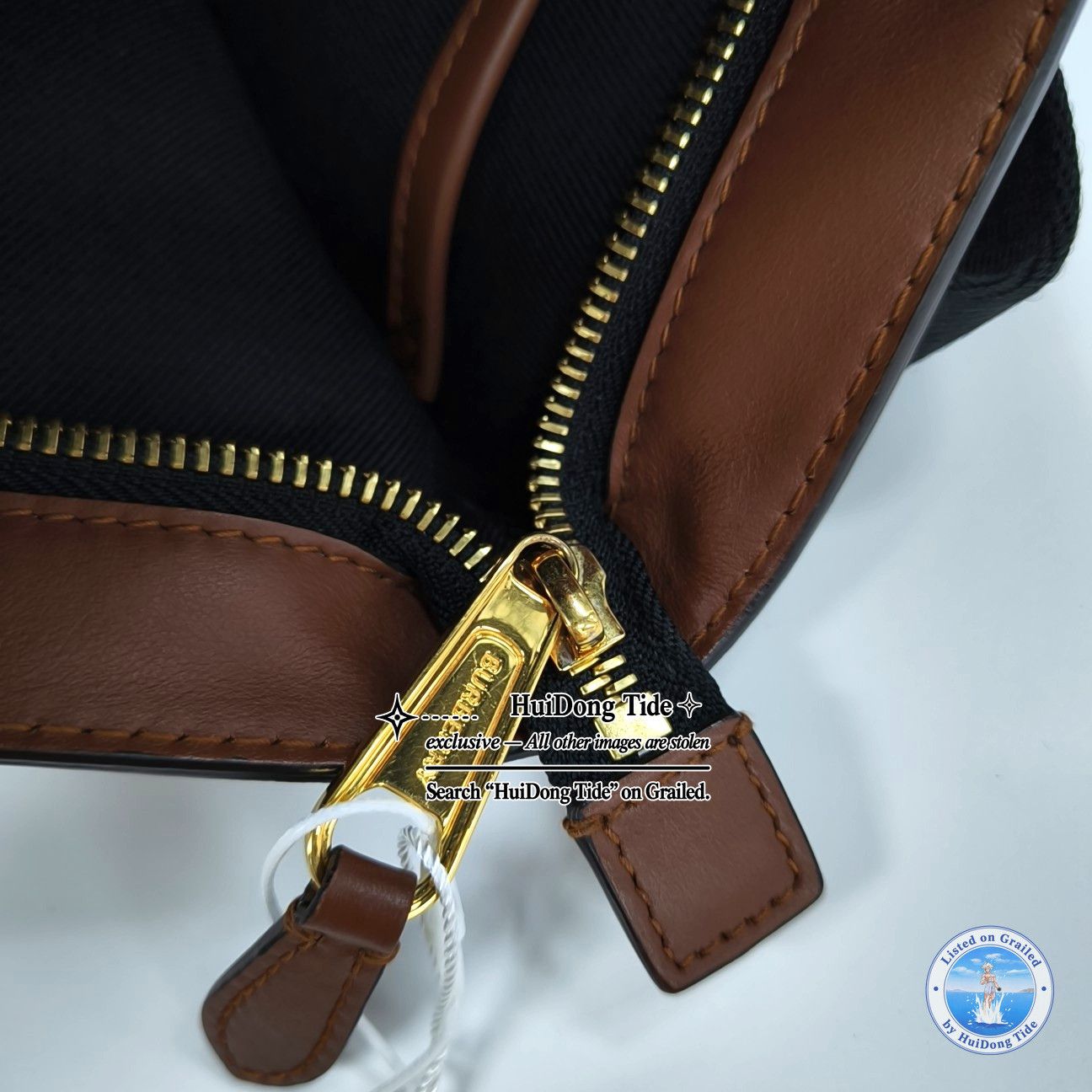 Burberry Burberry Monogram Coated Canvas Crossbody Bag ONE SIZE Size ONE SIZE - 10 Thumbnail