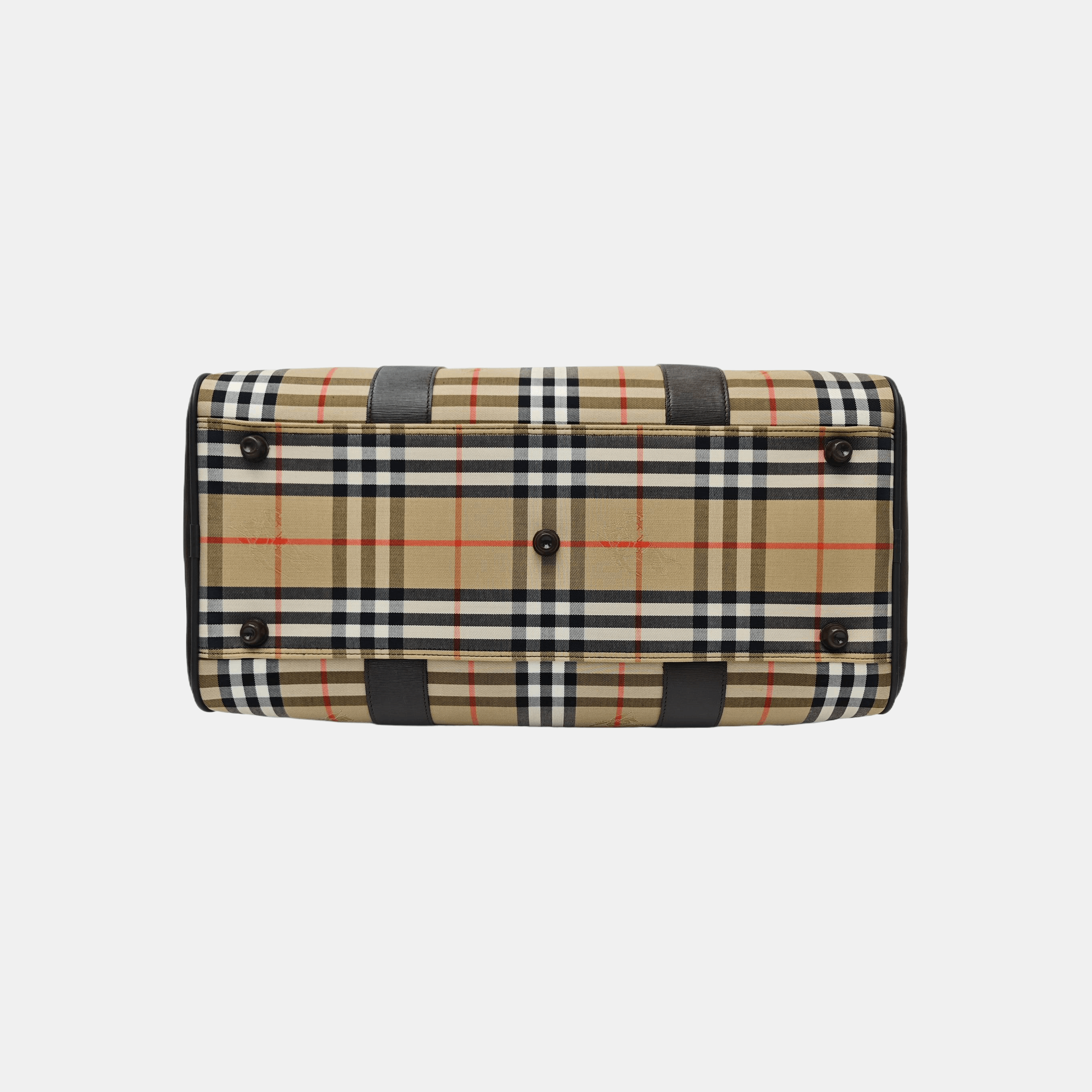 Burberry Burberry Nova Check Equestrian Knight Handle Bag Size ONE SIZE - 5 Thumbnail