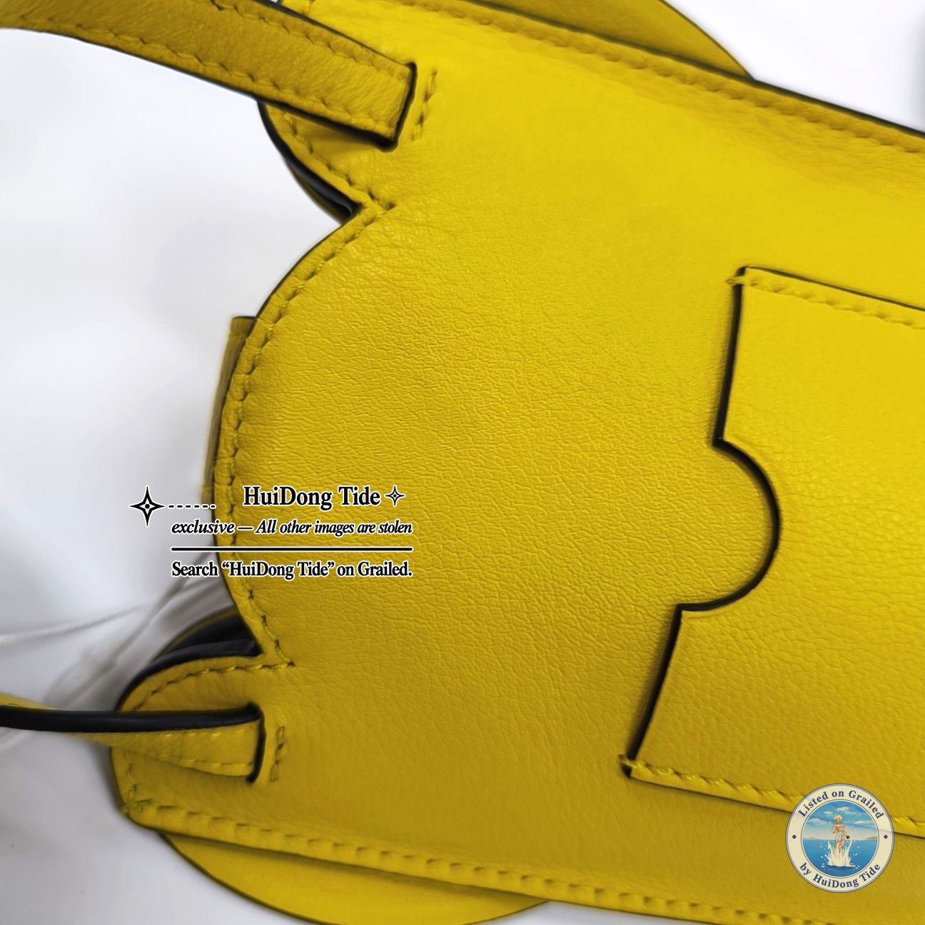 Loewe Loewe Elephant Leather Shoulder Bag Size ONE SIZE - 9 Thumbnail