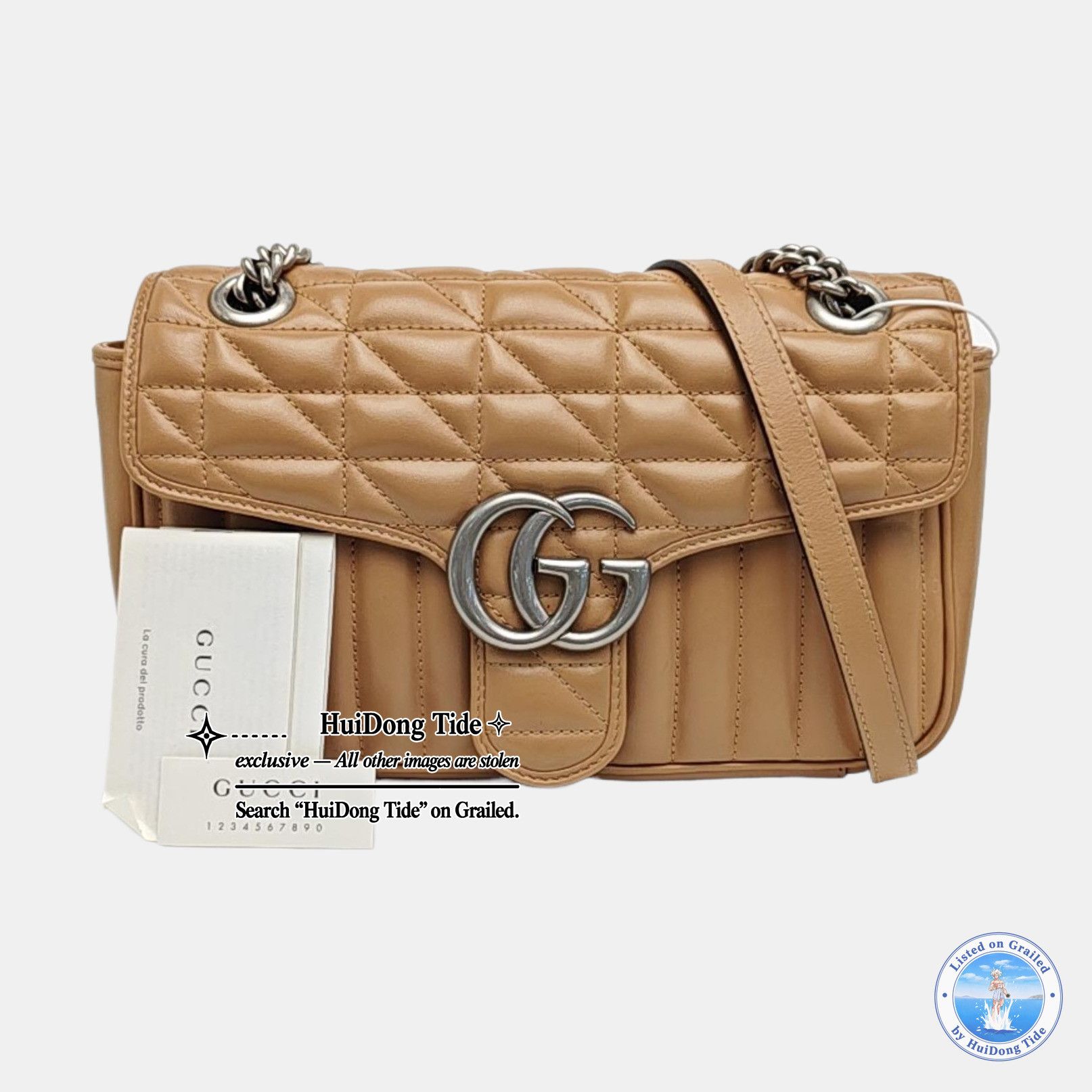 Gucci Gucci GG Marmont Quilted Leather Shoulder Bag Size ONE SIZE - 8 Thumbnail