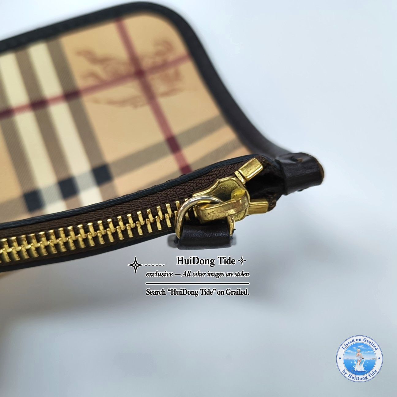 Burberry BURBERRY House Check Coated Canvas Tote Bag Size ONE SIZE - 13 Thumbnail