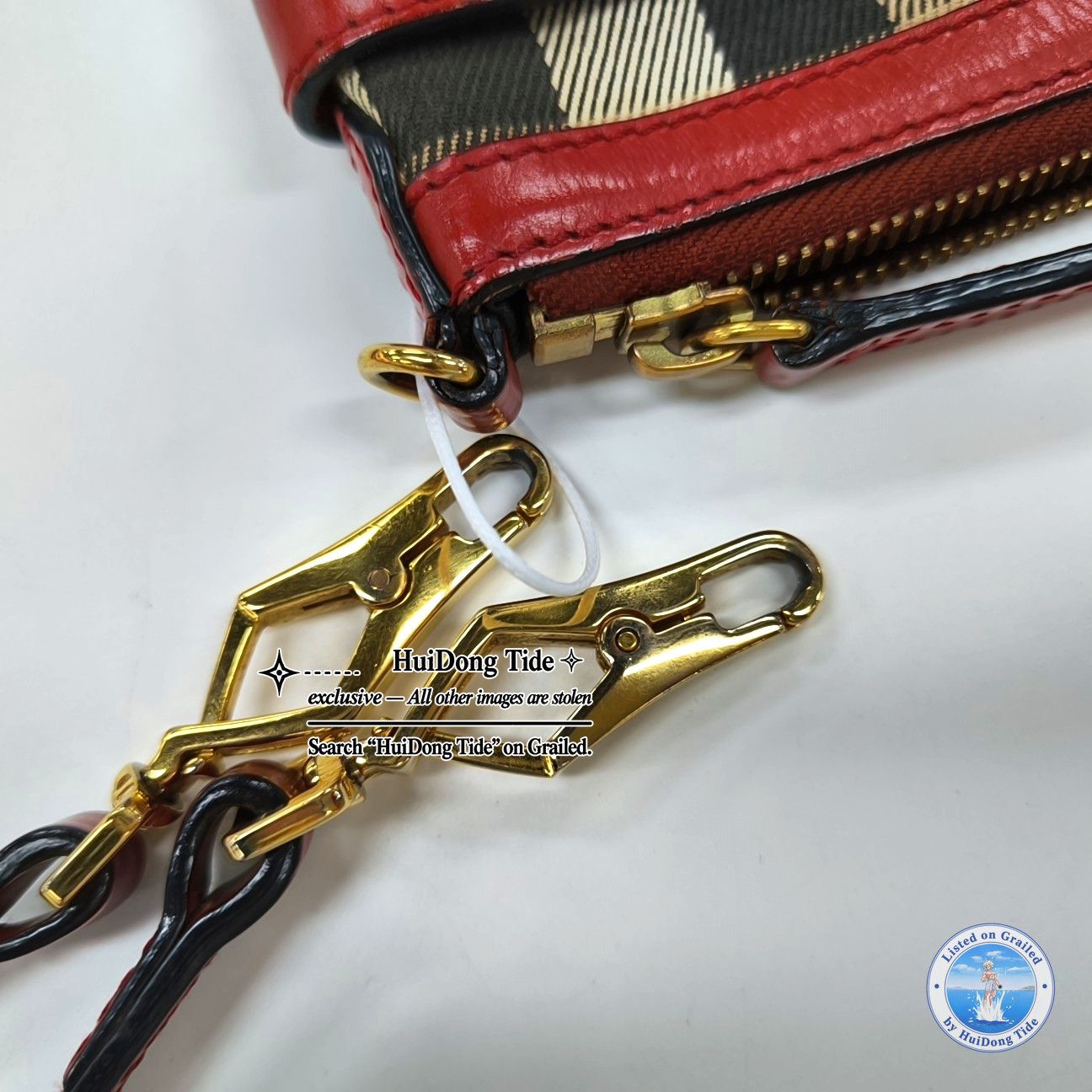 Burberry Burberry Peyton Nova Check Crossbody Bag Size ONE SIZE Size ONE SIZE - 13 Thumbnail