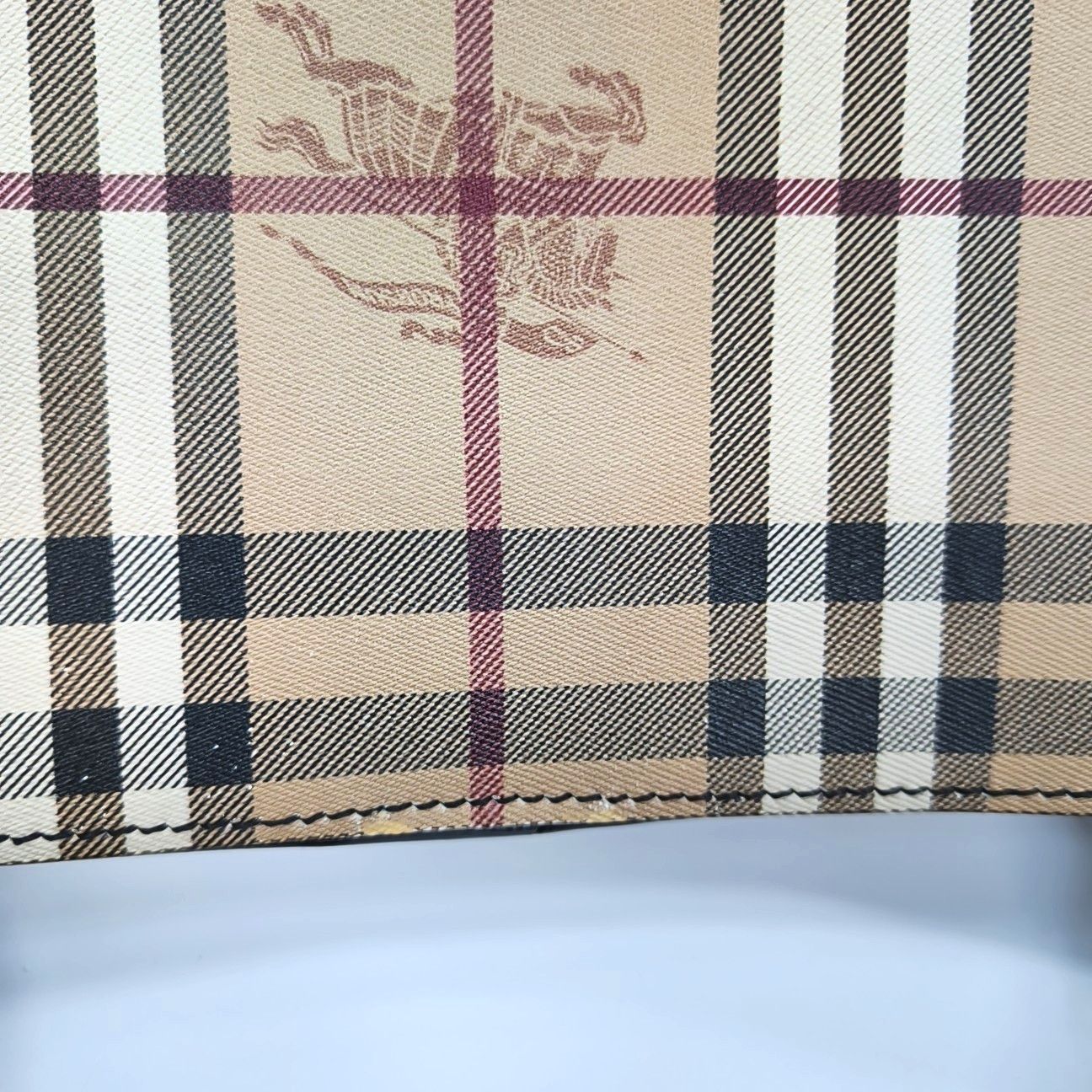 Burberry Burberry Lorne Check Canvas Bucket Bag ONE SIZE Size ONE SIZE - 8 Thumbnail