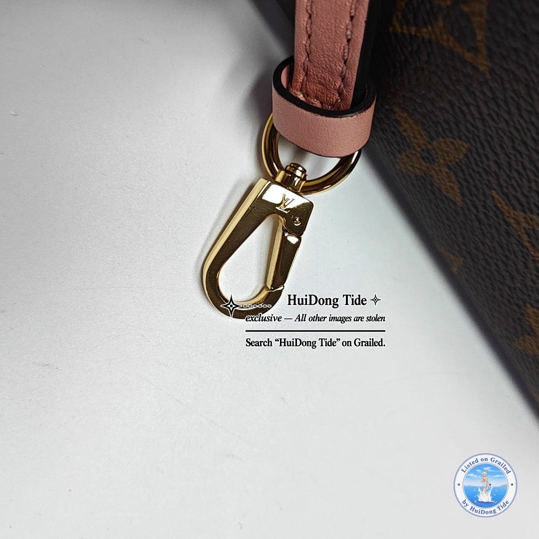 Louis Vuitton Louis Vuitton Locky BB Pink Monogram Canvas Handle Bag Size ONE SIZE - 14 Thumbnail
