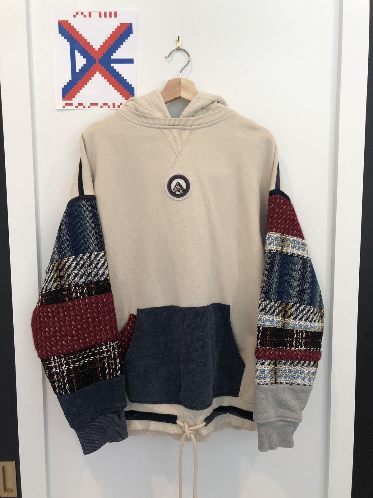 Kith patchwork hoodie online