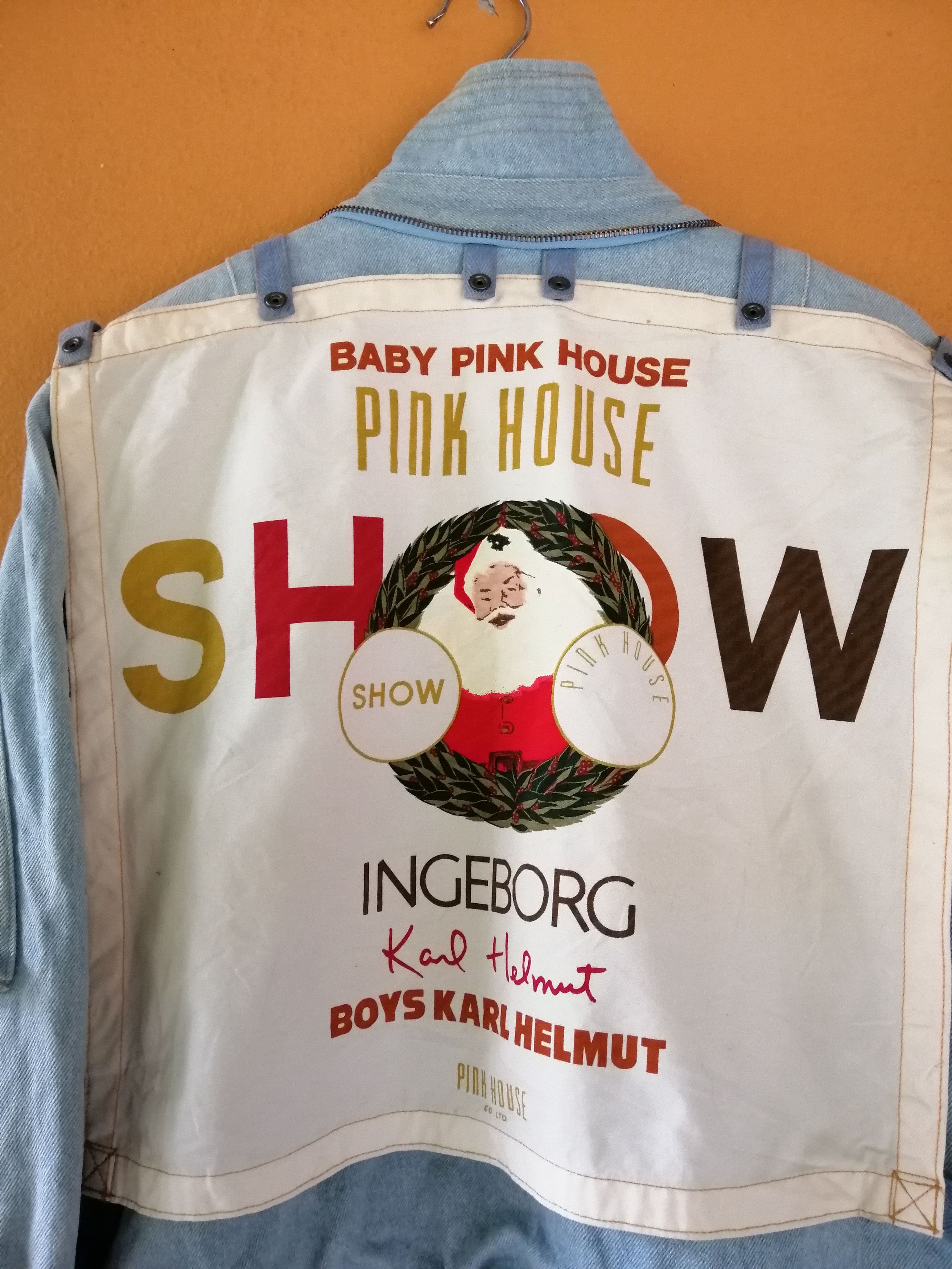 Japanese Brand Vintage Pink House Karl Helmut Ingeborg Bombers