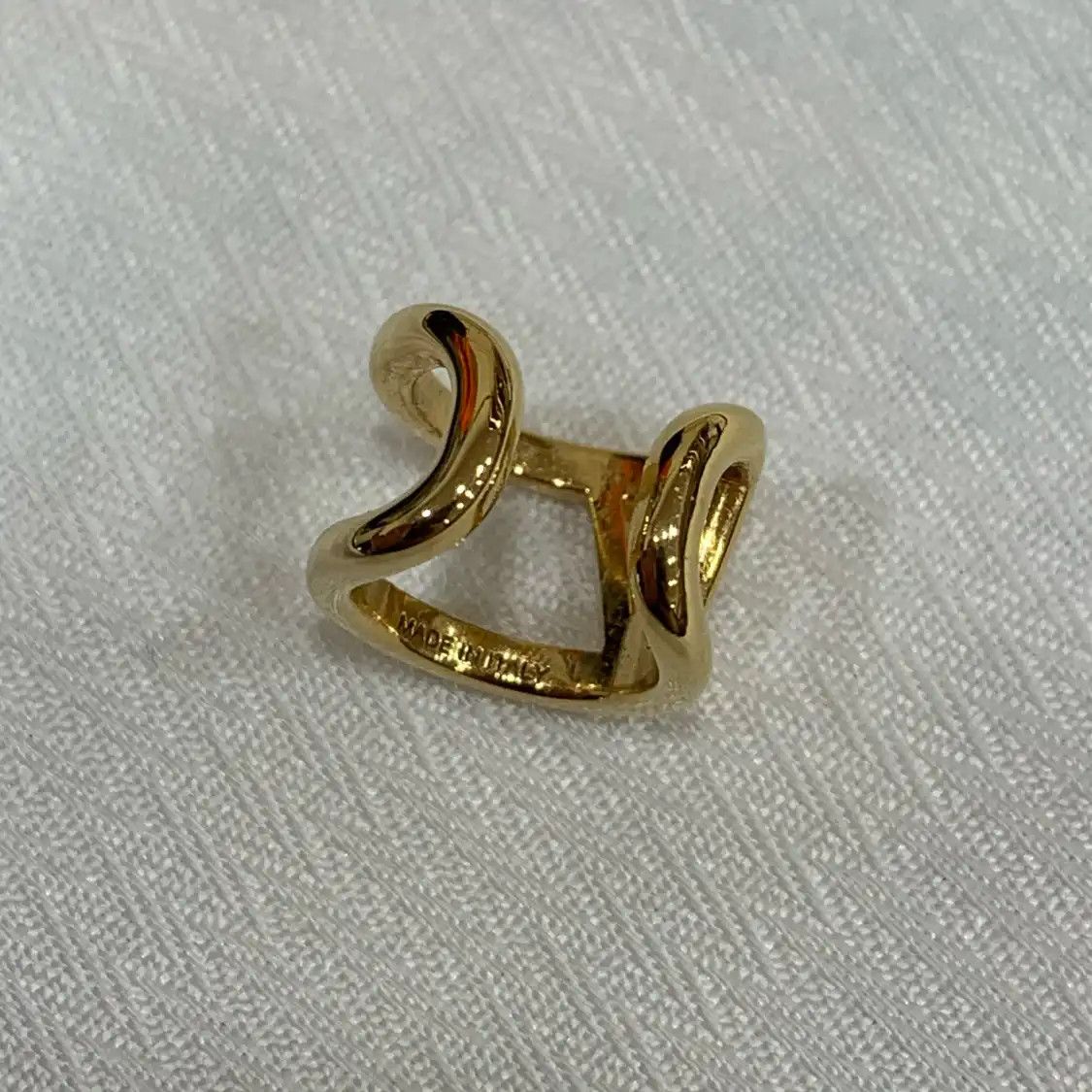 Versace VERSACE gold alloy clip-on earring Size ONE SIZE - 2 Thumbnail