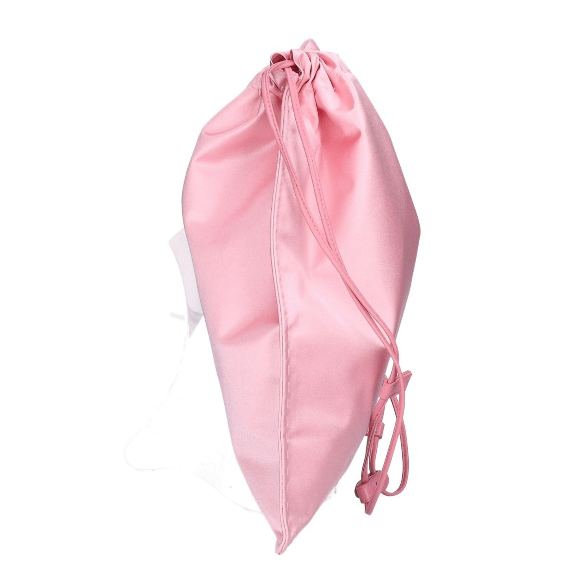 Prada PRADA 1NK063_2G6B_F0442 Wish Silk Duchess Drawstring Pouch Handbag Petal Pink Women's Size ONE SIZE - 3 Thumbnail