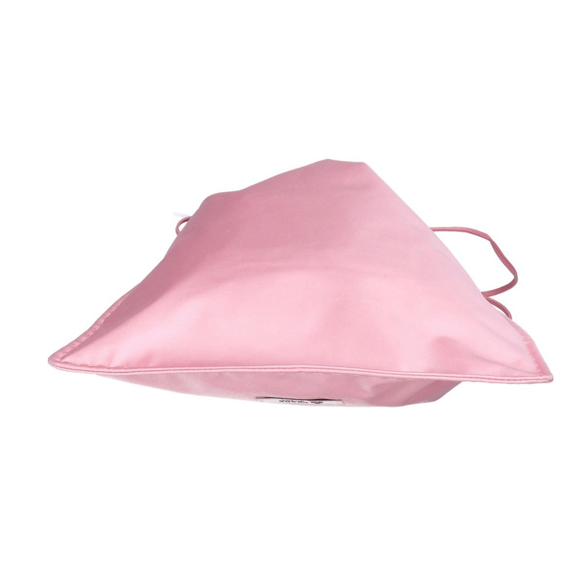 Prada PRADA 1NK063_2G6B_F0442 Wish Silk Duchess Drawstring Pouch Handbag Petal Pink Women's Size ONE SIZE - 5 Thumbnail