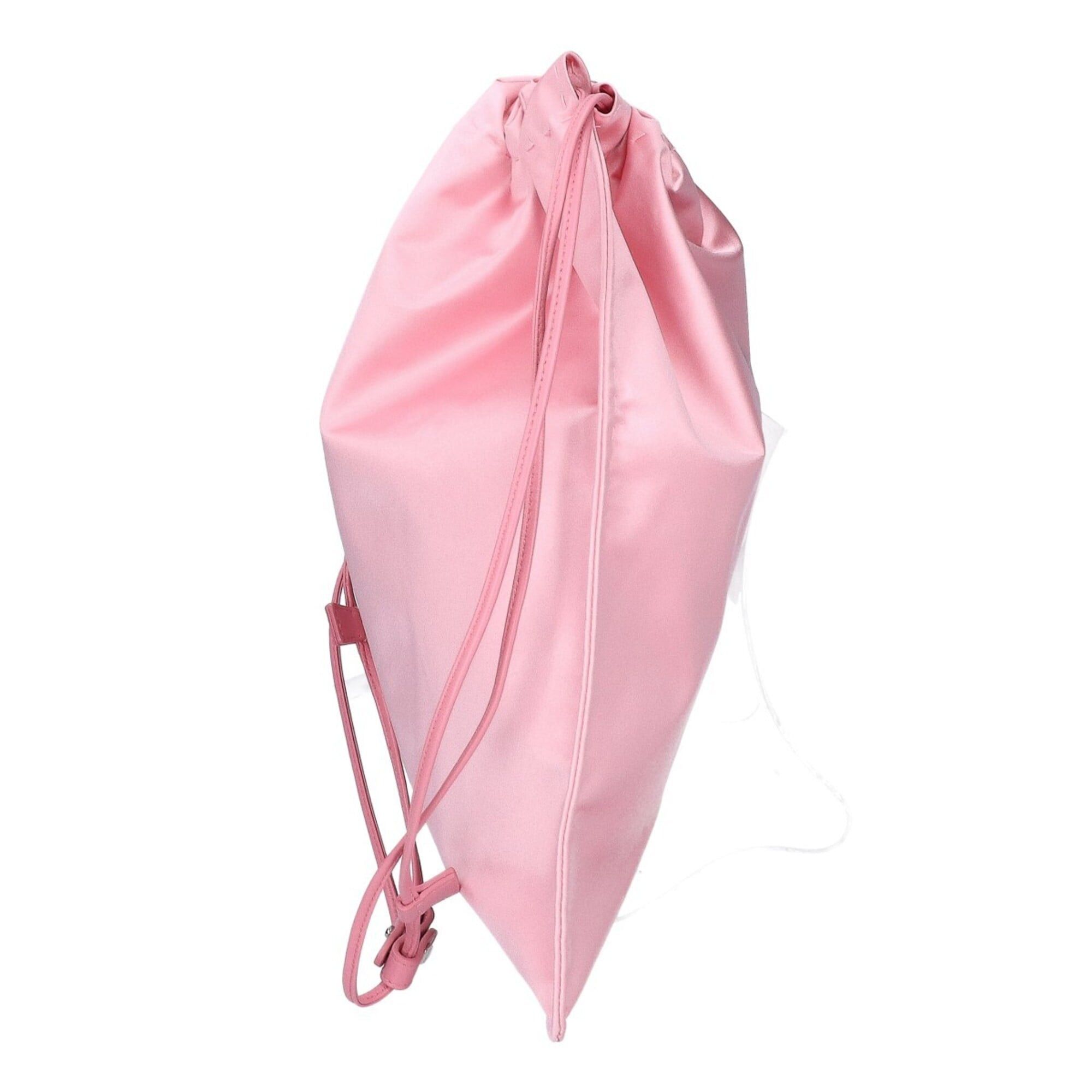 Prada PRADA 1NK063_2G6B_F0442 Wish Silk Duchess Drawstring Pouch Handbag Petal Pink Women's Size ONE SIZE - 2 Thumbnail